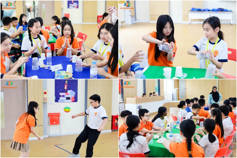 Học sinh nhà F tự tin “bắn” tiếng Anh, trổ tài võ thuật chào đón bạn bè Singapore - FPT Education Học sinh nhà F tự tin “bắn” tiếng Anh, trổ tài võ thuật chào đón bạn bè Singapore | FPT Schools