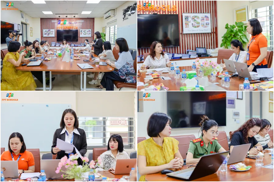 FPT School Cầu Giấy đón đoàn kiểm tra của UBND phường Nghĩa Đô về công tác giáo dục, an toàn thực phẩm và y tế học đường - FPT Education FPT School Cầu Giấy đón đoàn kiểm tra của UBND phường Nghĩa Đô về công tác giáo dục, an toàn thực phẩm và y tế học đường | FPT Schools