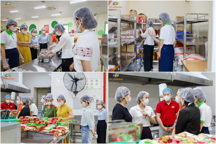 FPT School Cầu Giấy đón đoàn kiểm tra của UBND phường Nghĩa Đô về công tác giáo dục, an toàn thực phẩm và y tế học đường - FPT Education FPT School Cầu Giấy đón đoàn kiểm tra của UBND phường Nghĩa Đô về công tác giáo dục, an toàn thực phẩm và y tế học đường | FPT Schools