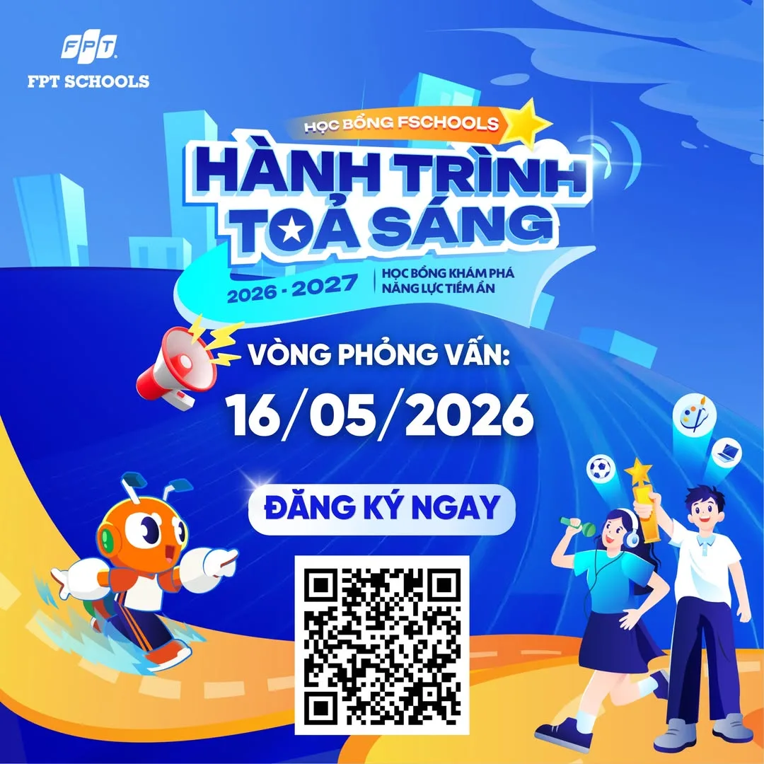 Học bổng “FSchools – Hành trình toả sáng” đợt 2 - FPT School Hải Phòng