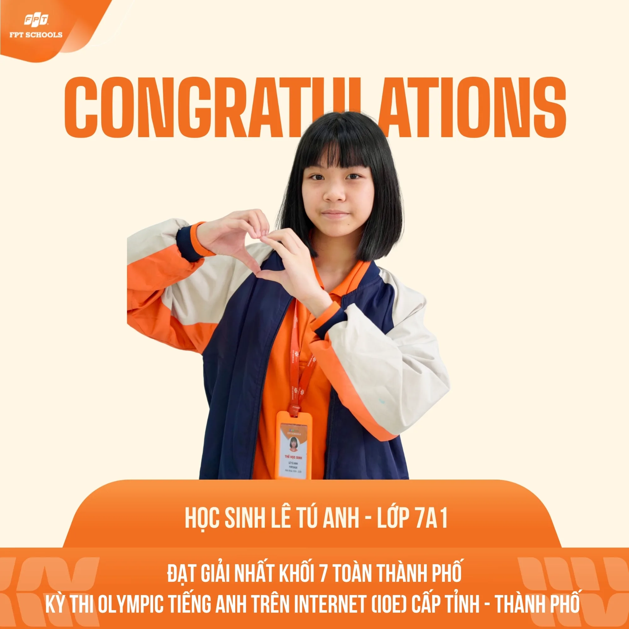 FPT School Hải Phòng “bội thu” với 21 giải thưởng tại Kỳ thi IOE cấp Tỉnh - Thành phố - FPT Education Học sinh FPT School Hải Phòng Kỳ thi IOE cấp Tỉnh - Thành phố