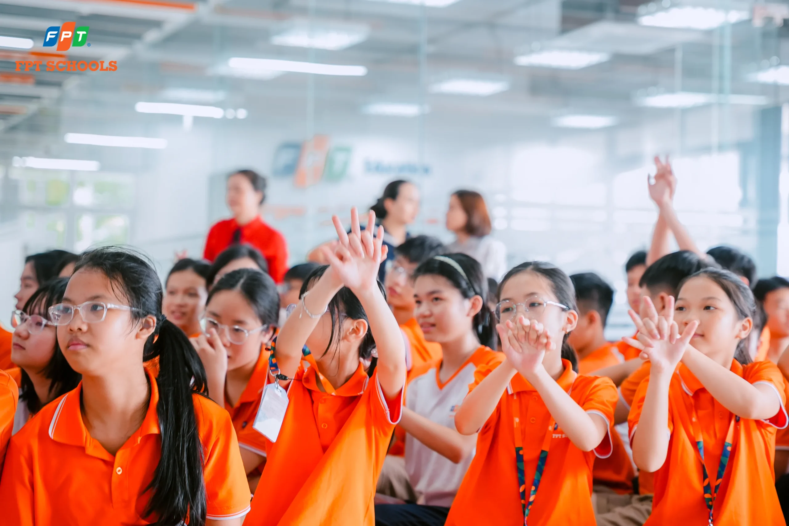 An toàn trường học tại FPT School Thanh Hóa - FPT Education FSchoolers tập trung tập huấn và trang bị kỹ năng cần thiết