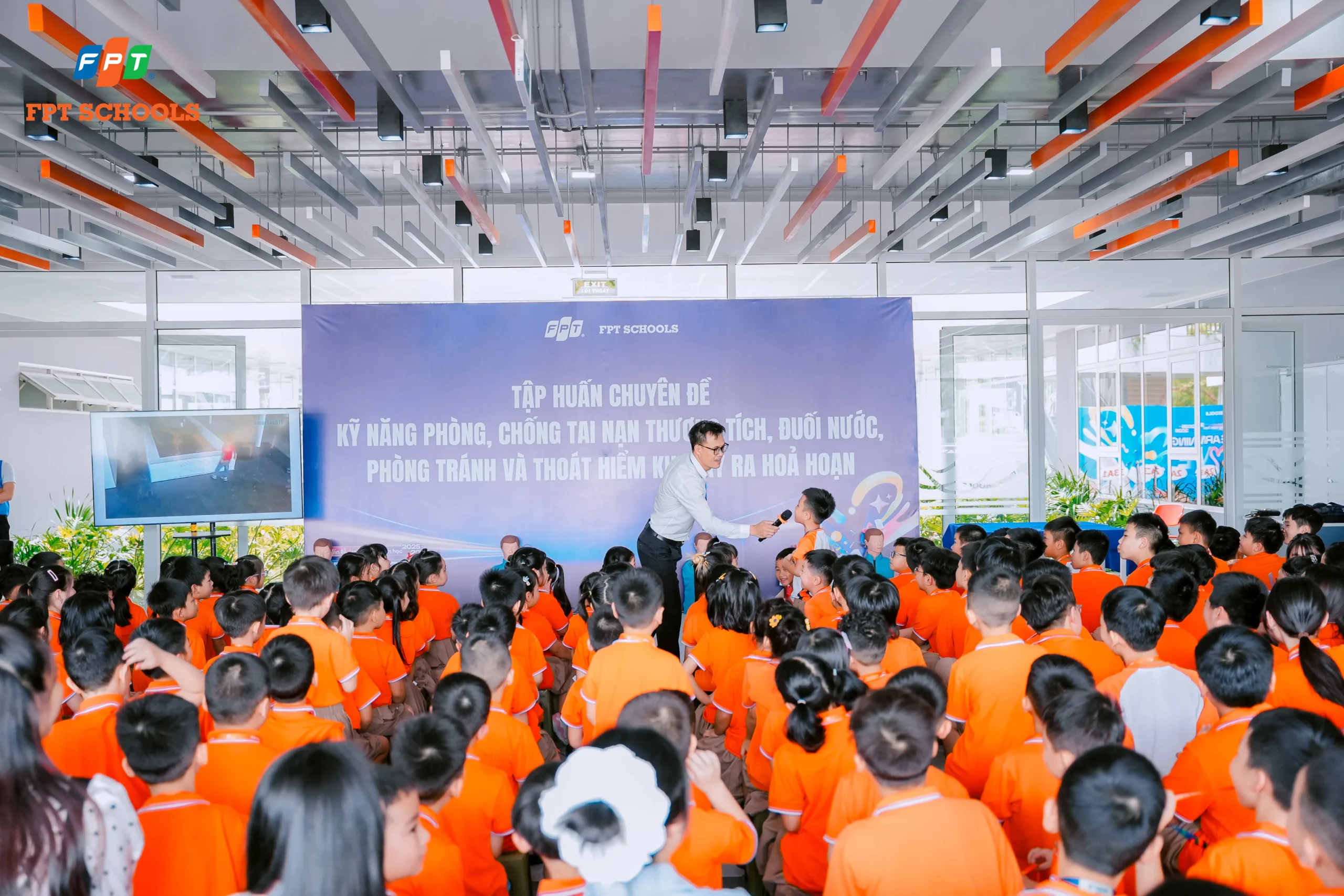 An toàn trường học tại FPT School Thanh Hóa - FPT Education FPT School Thanh Hóa trang bị kỹ năng sống cho học sinh nhằm đảm bảo an toàn trường học