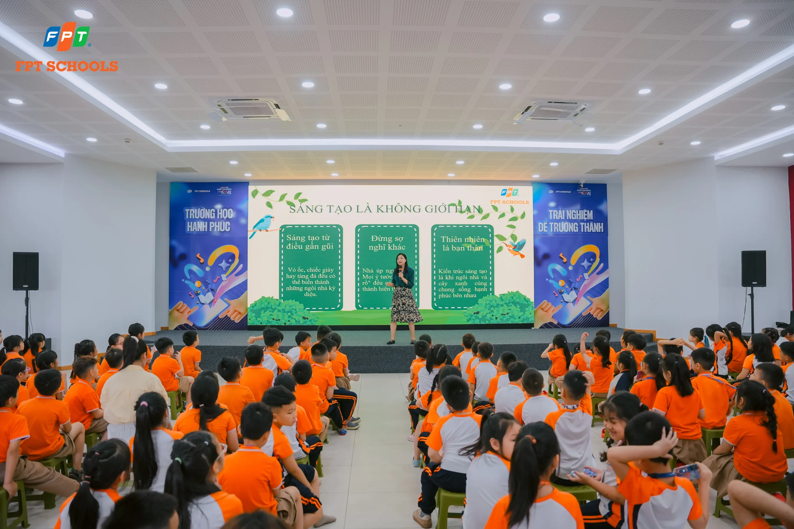 FPT School Thanh Hóa phát triển tư duy sáng tạo cho học sinh Tiểu học - FPT Education FPT School Thanh Hóa phát triển tư duy sáng tạo cho học sinh Tiểu học | FPT Schools