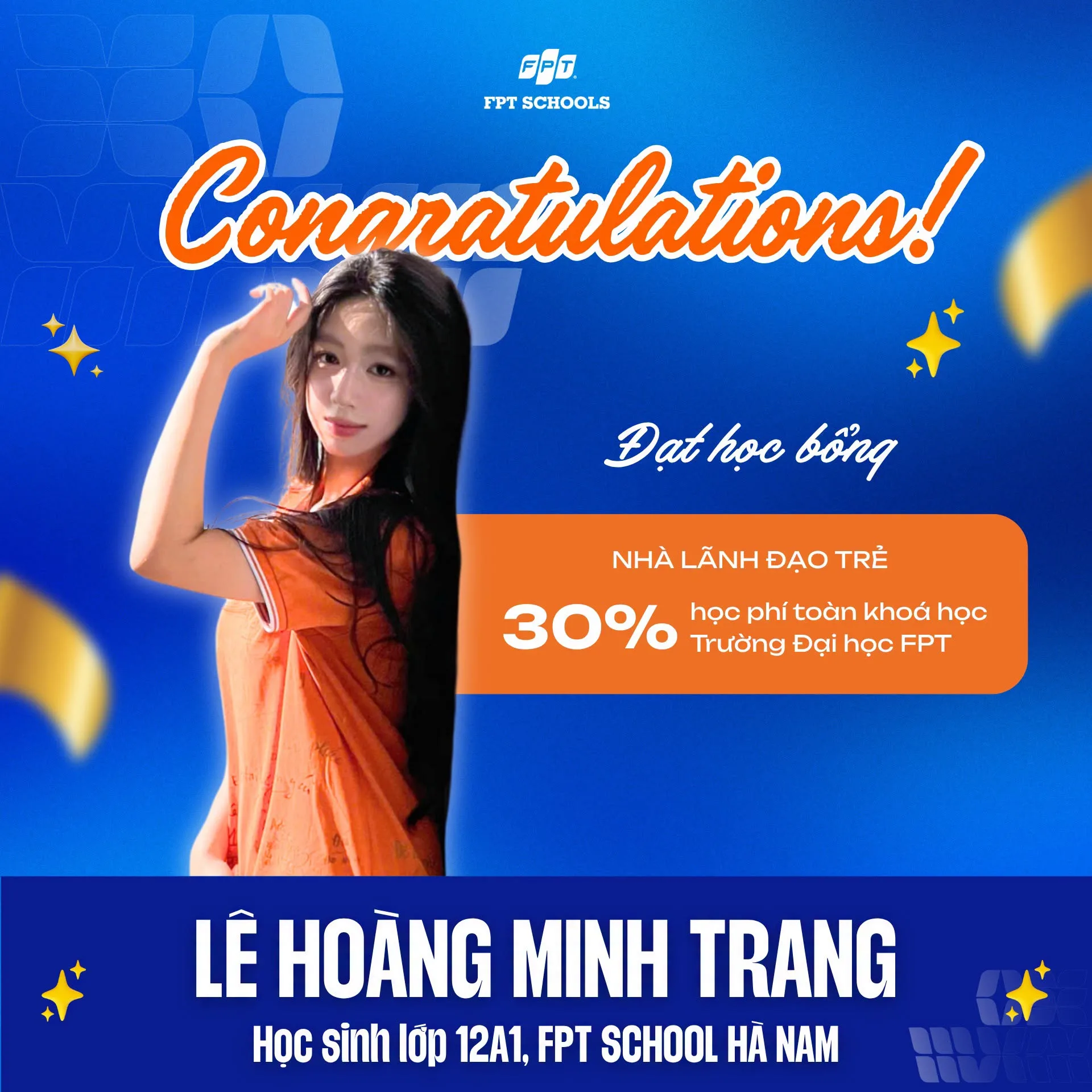 Học sinh FPT School Hà Nam chinh phục nhiều suất học bổng giá trị từ các trường đại học uy tín năm học 2026-2027 | FPT Schools