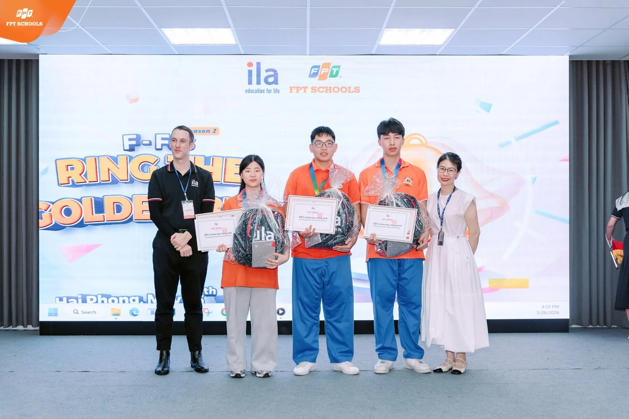 “Chiếc chuông vàng” F-Fes 2026 của FPT School Hải Phòng đã chính thức tìm được chủ nhân -8