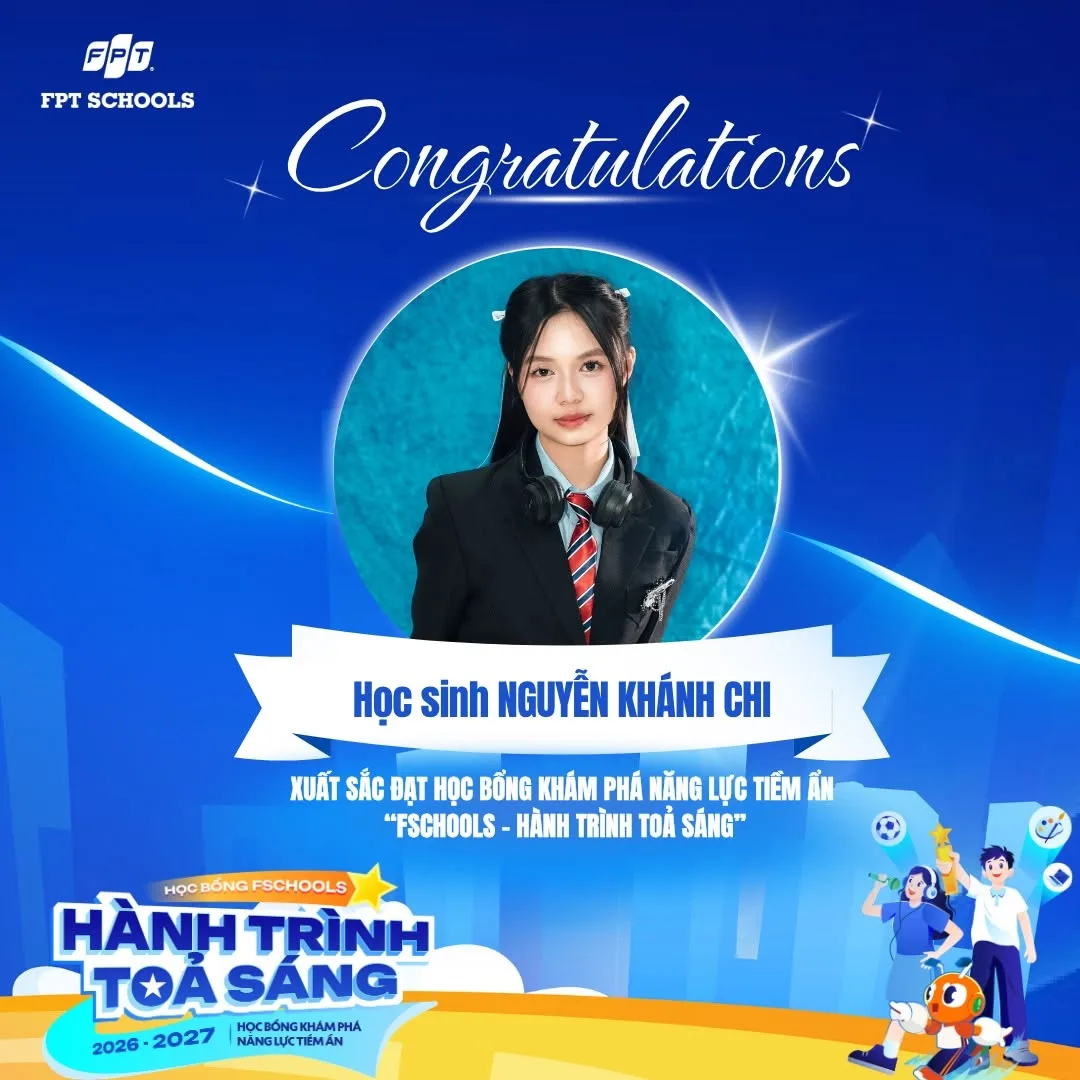 Chúc mừng 12 gương mặt xuất sắc nhận học bổng Hành trình toả sáng đợt 2 của FPT School Hải Phòng - FPT Education Chúc mừng 12 gương mặt xuất sắc nhận học bổng Hành trình toả sáng đợt 2 của FPT School Hải Phòng -1