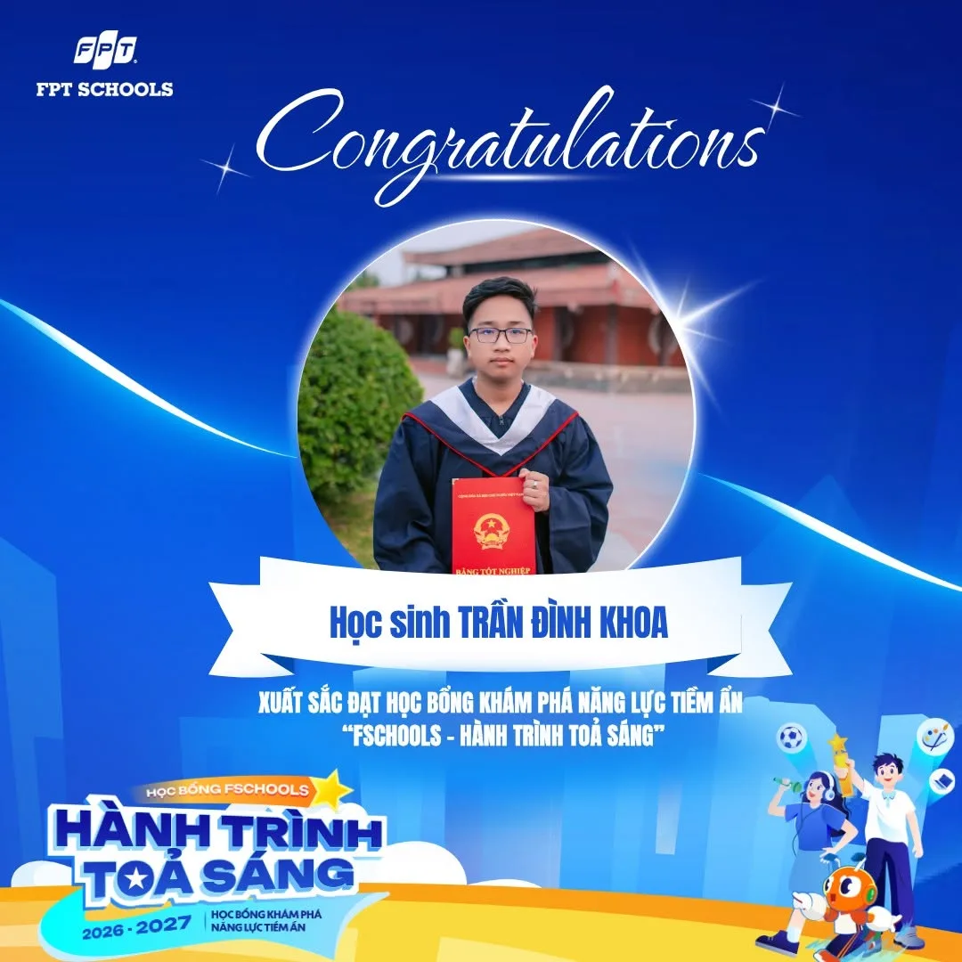 Chúc mừng 12 gương mặt xuất sắc nhận học bổng Hành trình toả sáng đợt 2 của FPT School Hải Phòng -11