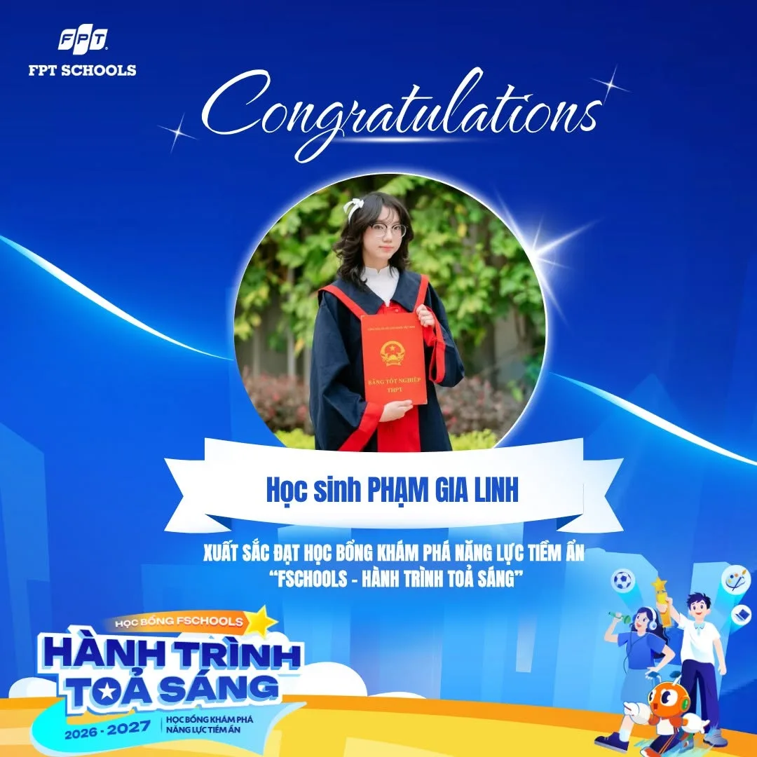 Chúc mừng 12 gương mặt xuất sắc nhận học bổng Hành trình toả sáng đợt 2 của FPT School Hải Phòng -7