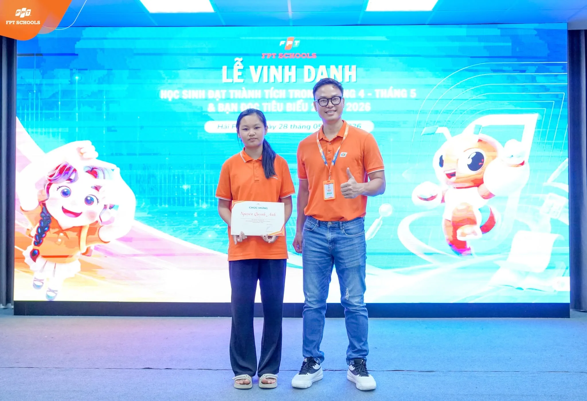 FPT School Hải Phòng vinh danh học sinh đạt thành tích tháng 4 – 5 và Bạn đọc tiêu biểu năm học 2025 – 2026-7