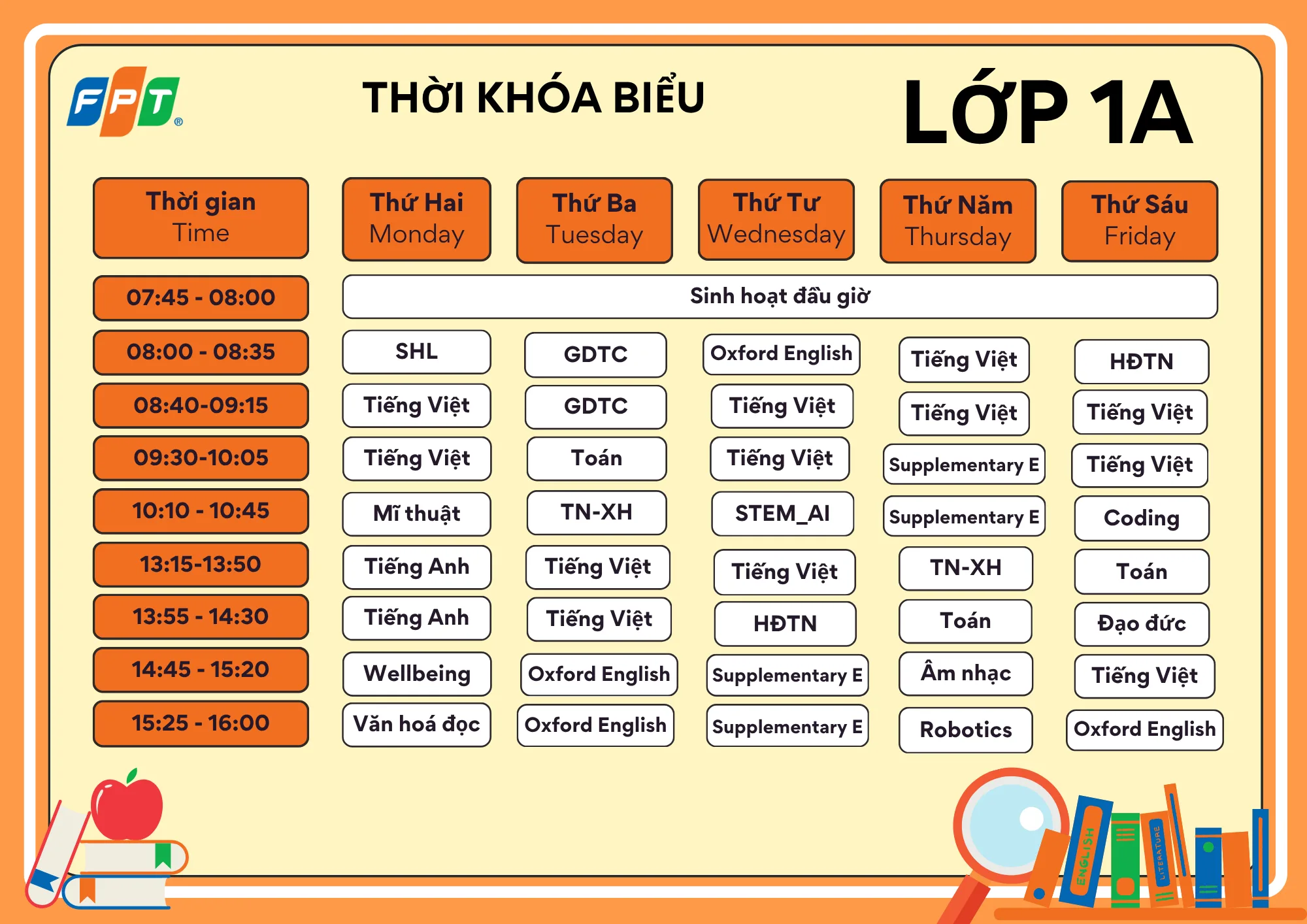 Thời Khoá Biểu FPT School Long Vân Năm Học 2026 – 2027 - FPT Education Thời Khoá Biểu FPT School Long Vân Năm Học 2026 – 2027 | FPT Schools