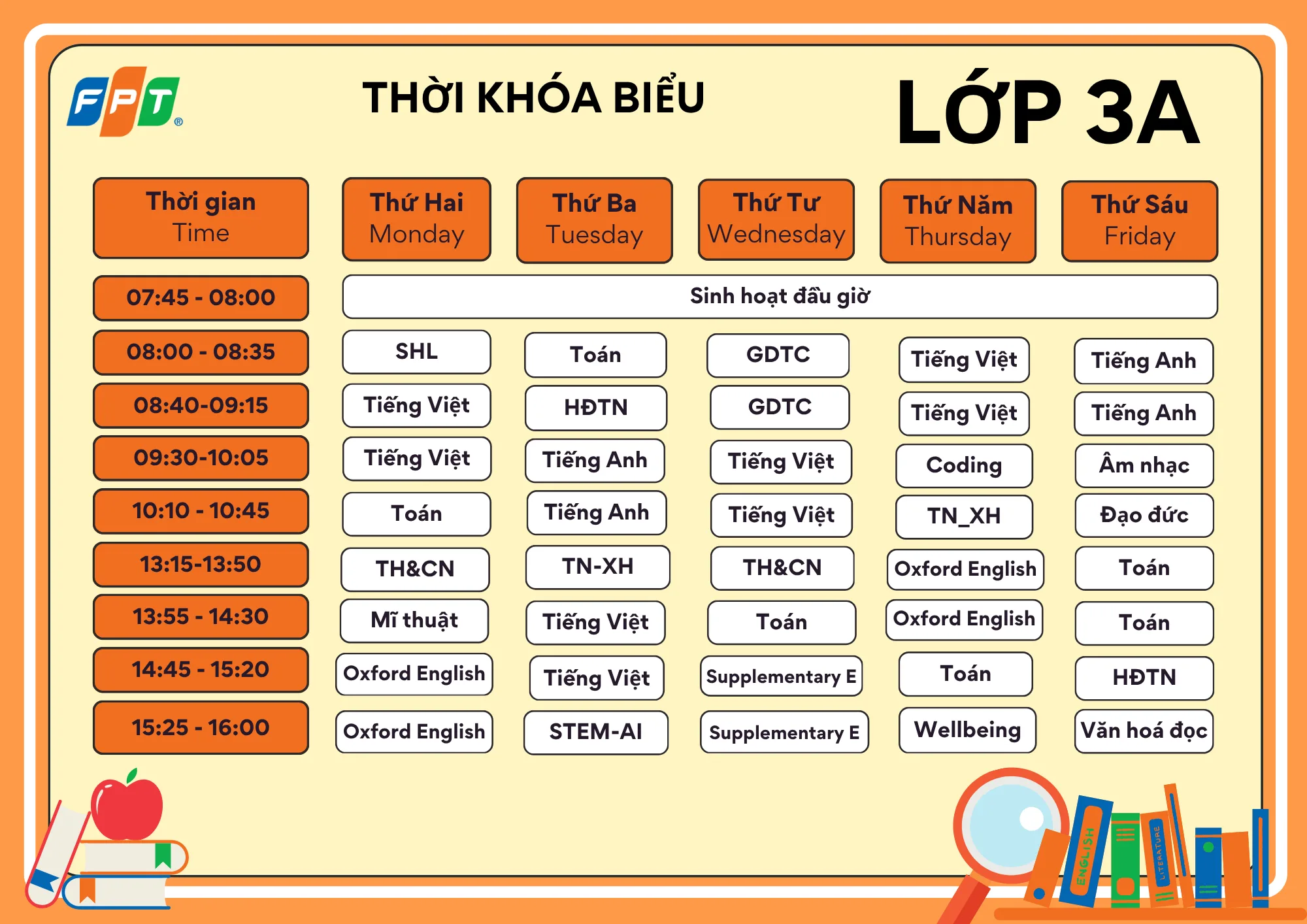 Thời Khoá Biểu FPT School Long Vân Năm Học 2026 – 2027 - FPT Education Thời Khoá Biểu FPT School Long Vân Năm Học 2026 – 2027 | FPT Schools