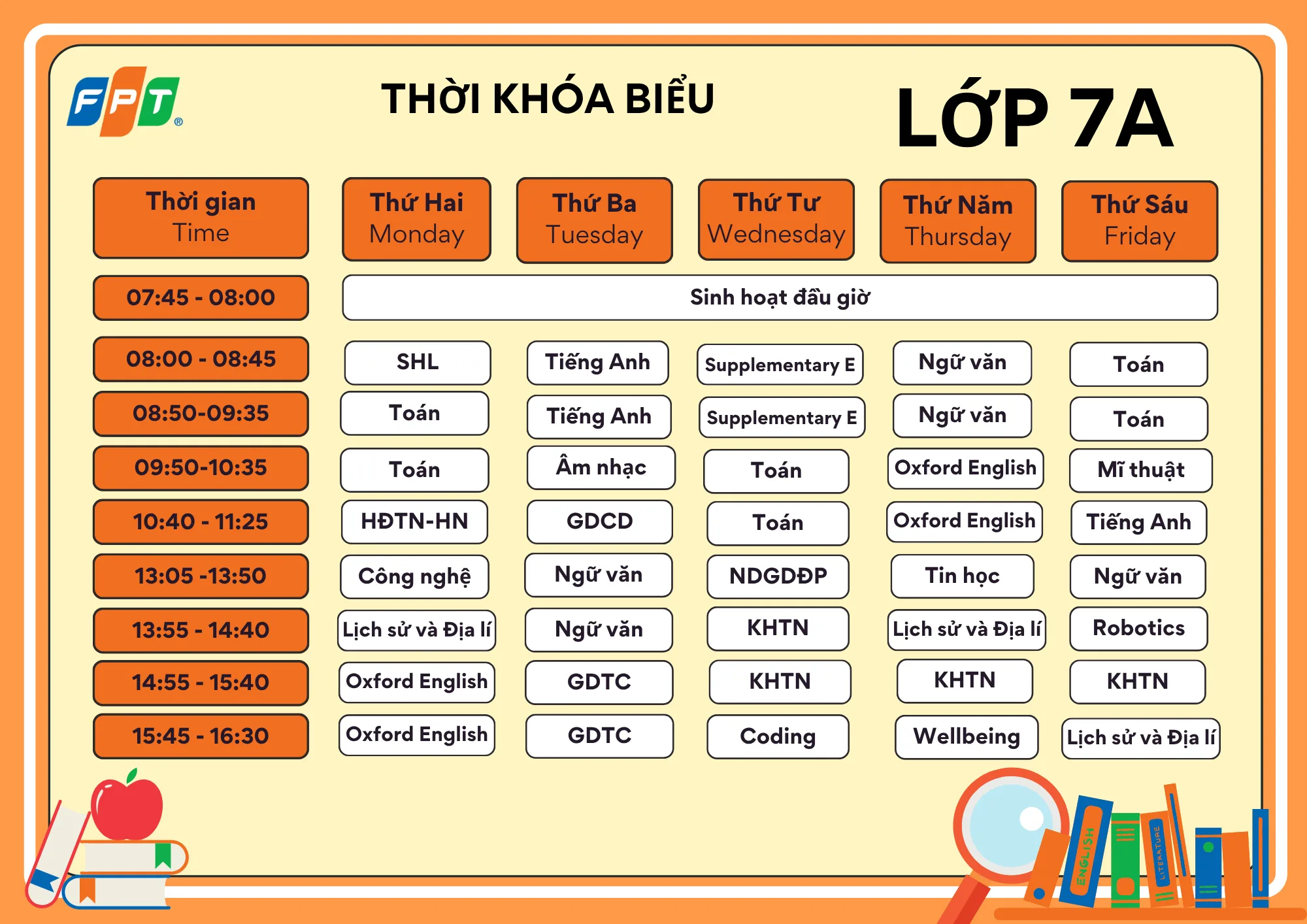 Thời Khoá Biểu FPT School Long Vân Năm Học 2026 – 2027 - FPT Education Thời Khoá Biểu FPT School Long Vân Năm Học 2026 – 2027 | FPT Schools