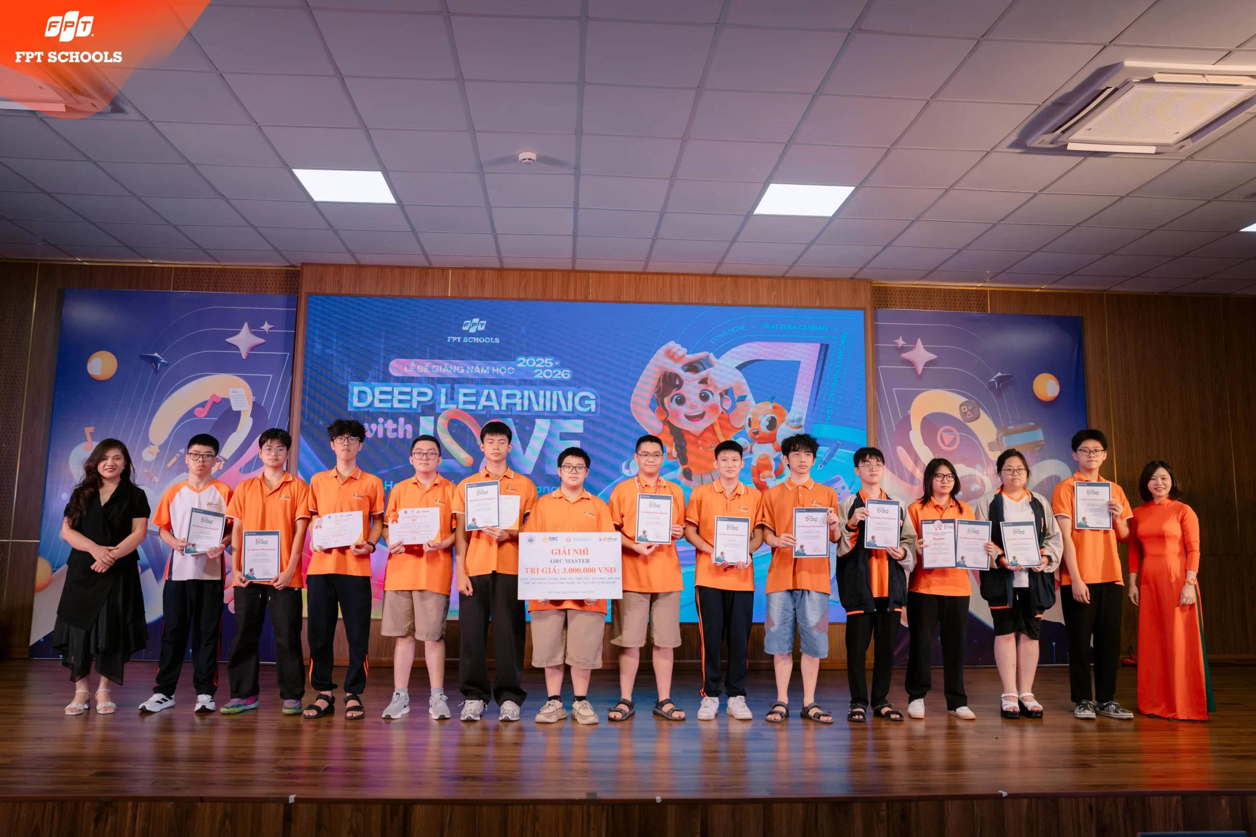 Lễ Bế giảng năm học 2025 – 2026: Dấu mốc khép lại một hành trình đáng nhớ | FPT Schools