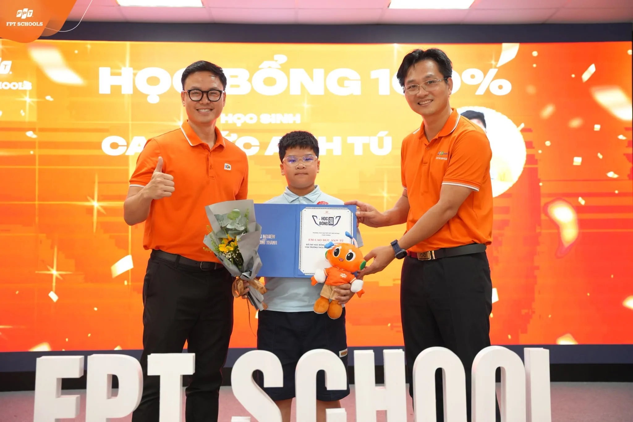 Lễ trao học bổng tài năng 2026 tại FPT School Hải Phòng-1