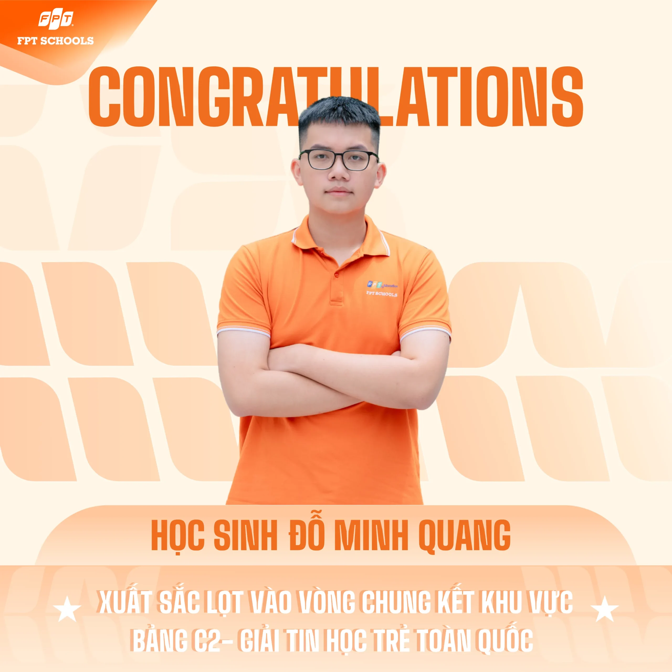 Học sinh Trường THPT FPT Tây Hà Nội ghi danh tại Vòng Chung kết khu vực miền Bắc – Giải Tin học trẻ toàn quốc lần thứ XXXII, năm 2026 | FPT Schools