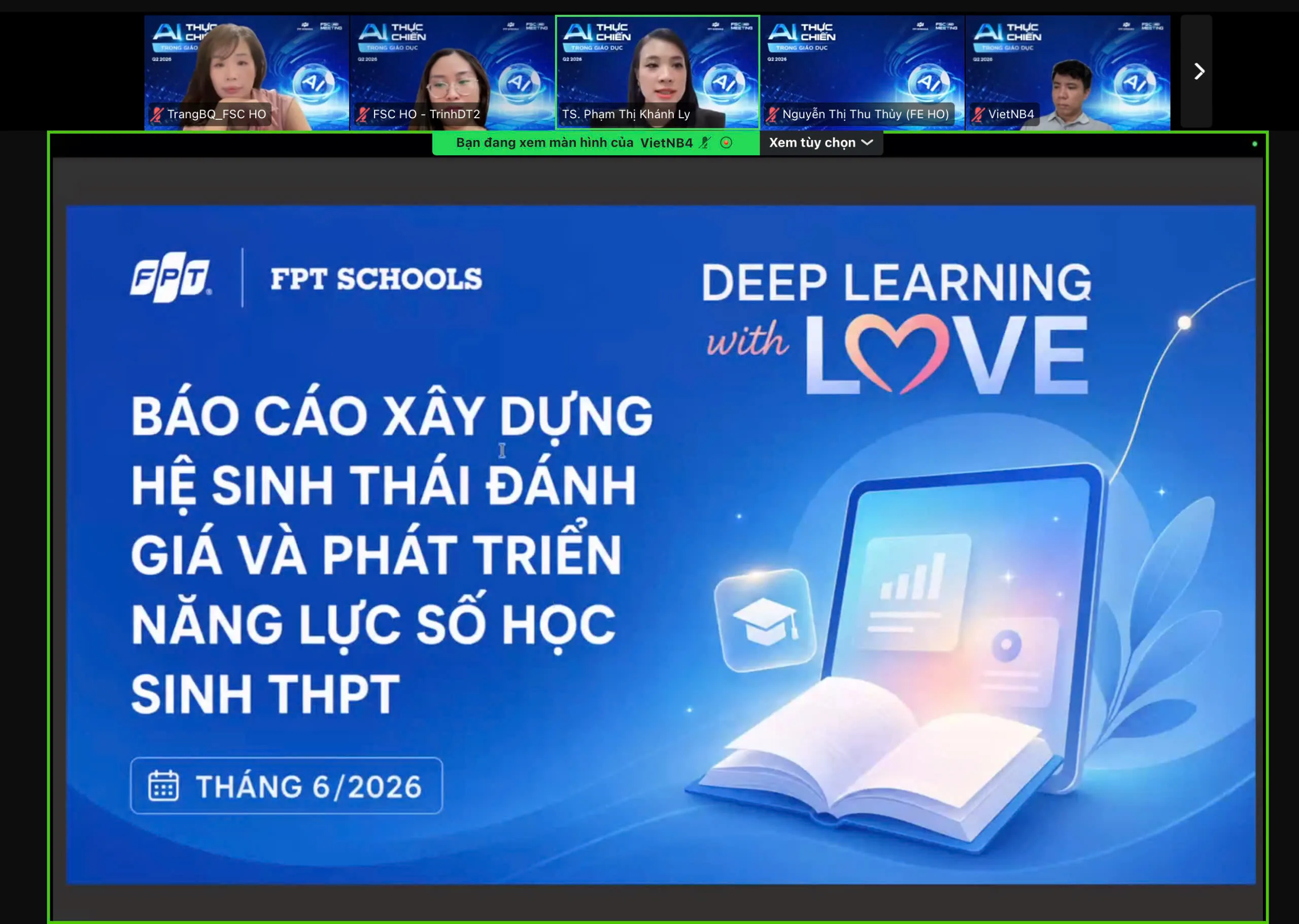 Hội nghị FSchools AI Meeting Quý 2/2026: Đưa “AI thực chiến” vào tâm điểm vận hành và giảng dạy tại FPT Schools | FPT Schools