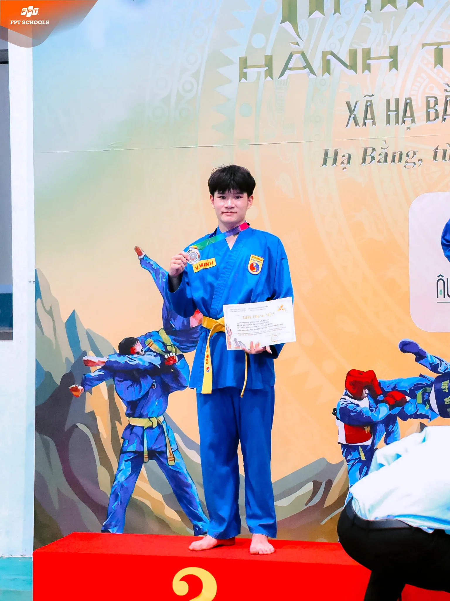 Đội tuyển Vovinam Trường THPT FPT Hà Nội giành 5 huy chương tại giải "Tinh hoa Võ Việt – Hành trình về Đất Tổ" | FPT Schools