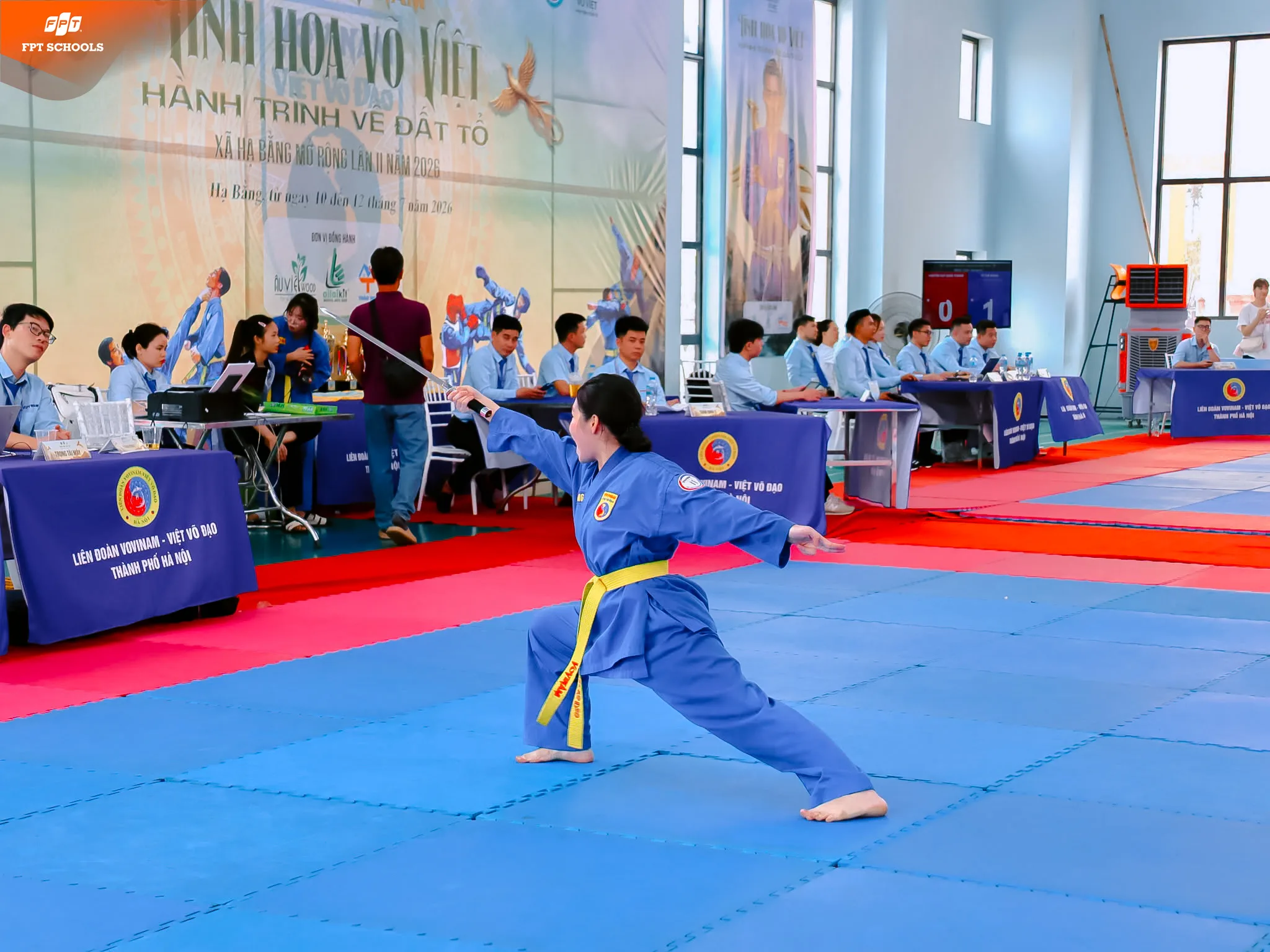 Đội tuyển Vovinam Trường THPT FPT Hà Nội giành 5 huy chương tại giải "Tinh hoa Võ Việt – Hành trình về Đất Tổ" | FPT Schools