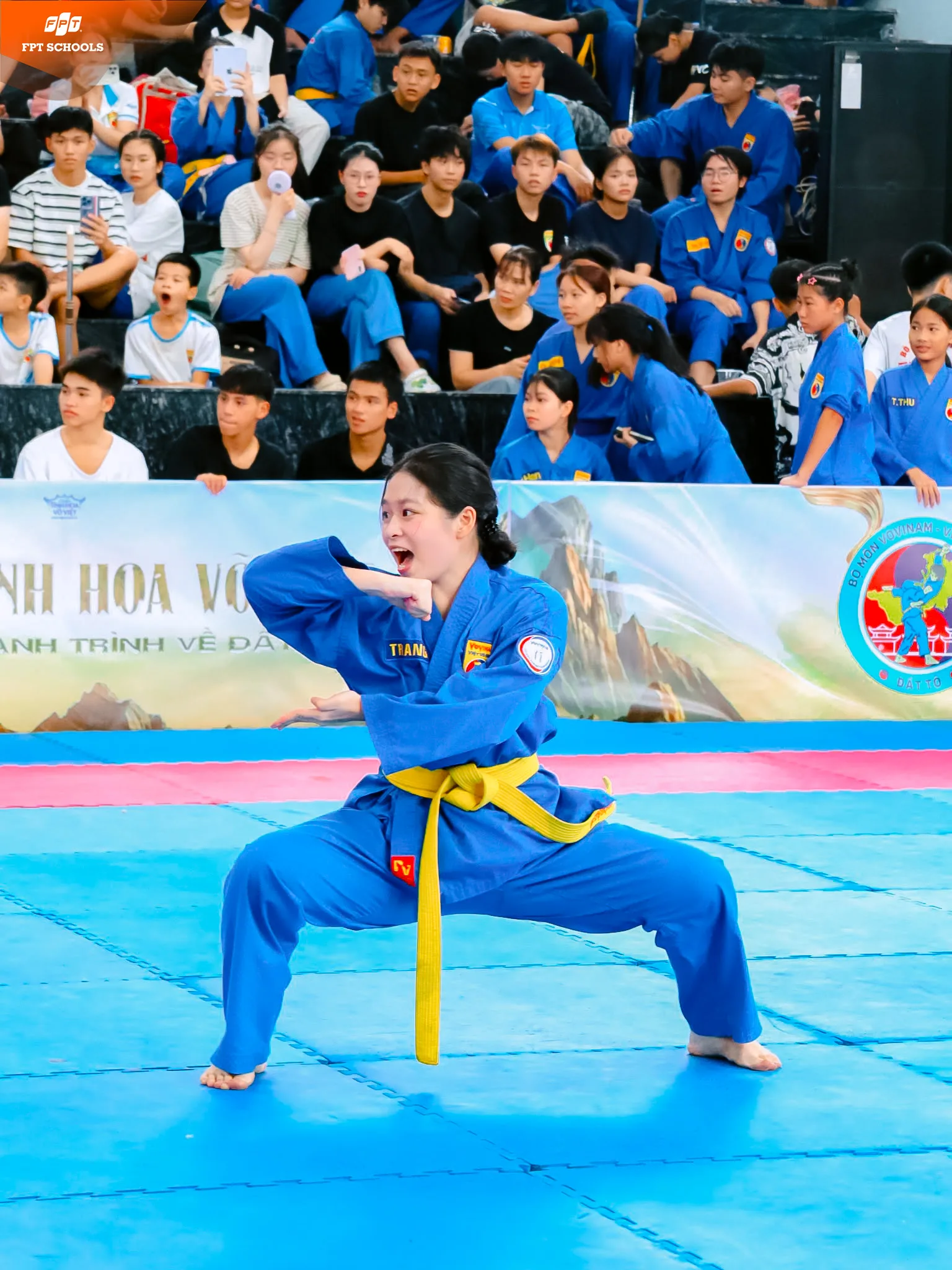 Đội tuyển Vovinam Trường THPT FPT Hà Nội giành 5 huy chương tại giải "Tinh hoa Võ Việt – Hành trình về Đất Tổ" | FPT Schools