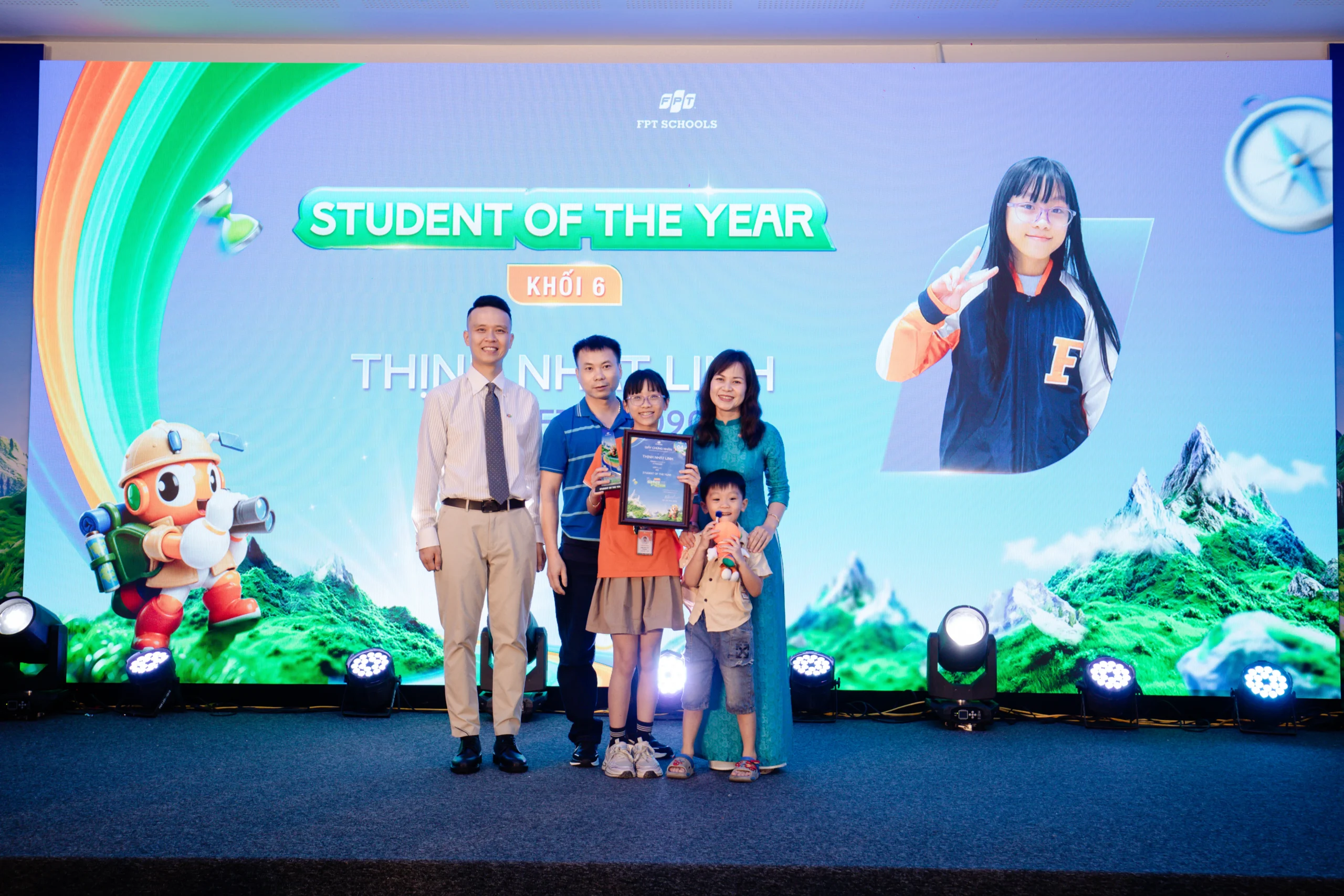 Học sinh Fschool Thanh Hoá đạt danh hiệu student of the year