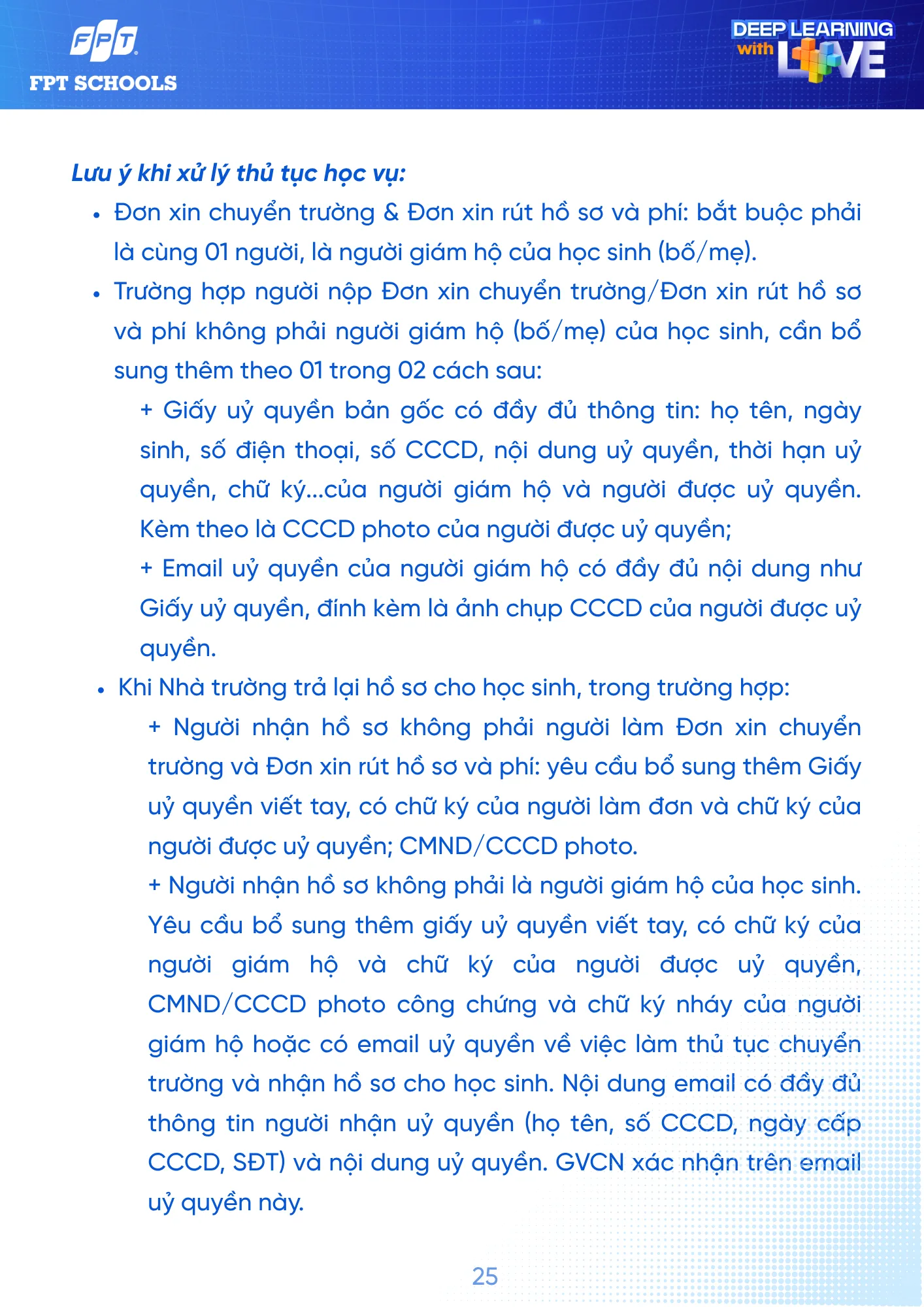 Sổ tay Học sinh năm học 2026 - 2027 | FPT Schools