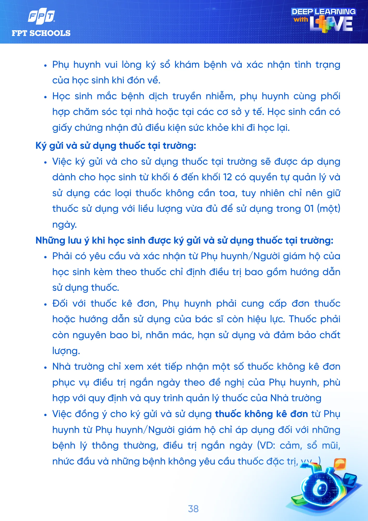 Sổ tay Học sinh năm học 2026 - 2027 | FPT Schools