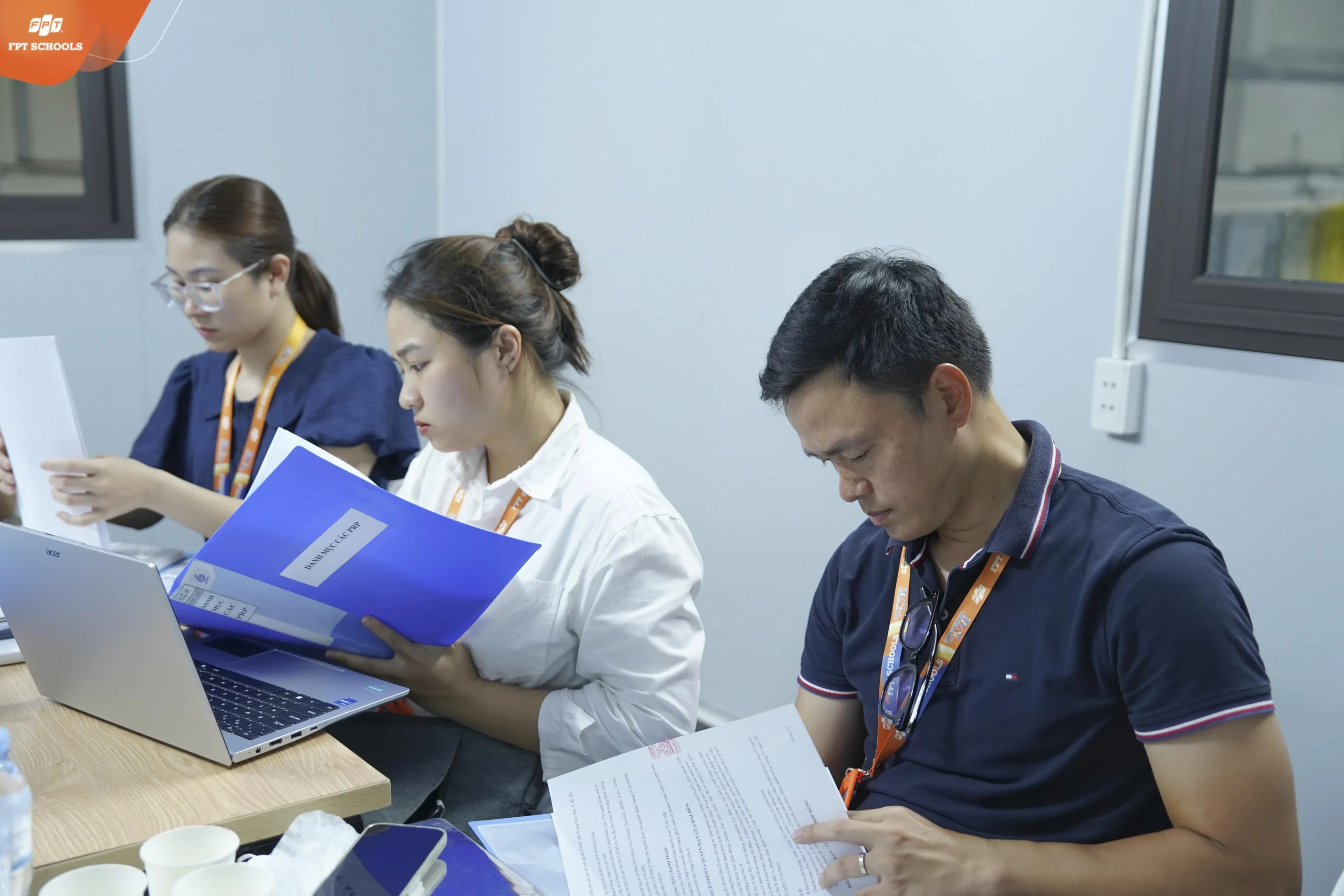 FPT School Hải Phòng kiểm tra nhà cung cấp thực phẩm, đảm bảo an toàn bữa ăn học đường | FPT Schools