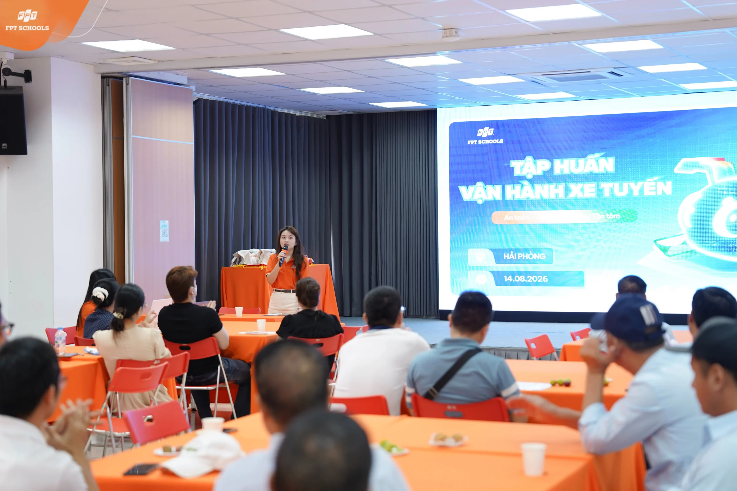 FPT SCHOOL HẢI PHÒNG SẴN SÀNG CHÀO ĐÓN HỌC SINH TRÊN NHỮNG CHUYẾN XE TUYẾN AN TOÀN, CHU ĐÁO | FPT Schools