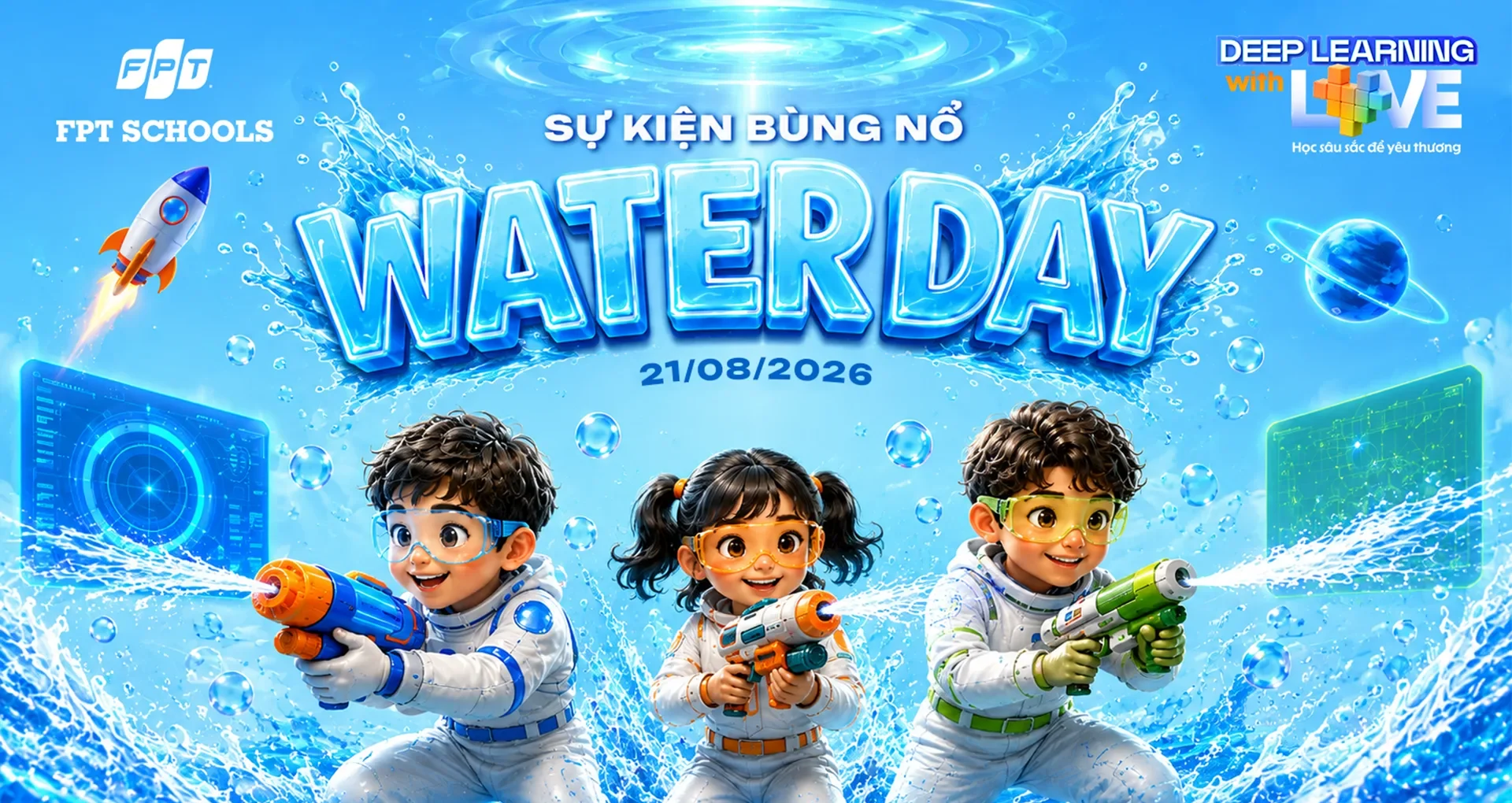 WATER DAY | MỘT NGÀY KHÔNG CẦN GIỮ HÌNH TƯỢNG! | FPT Schools