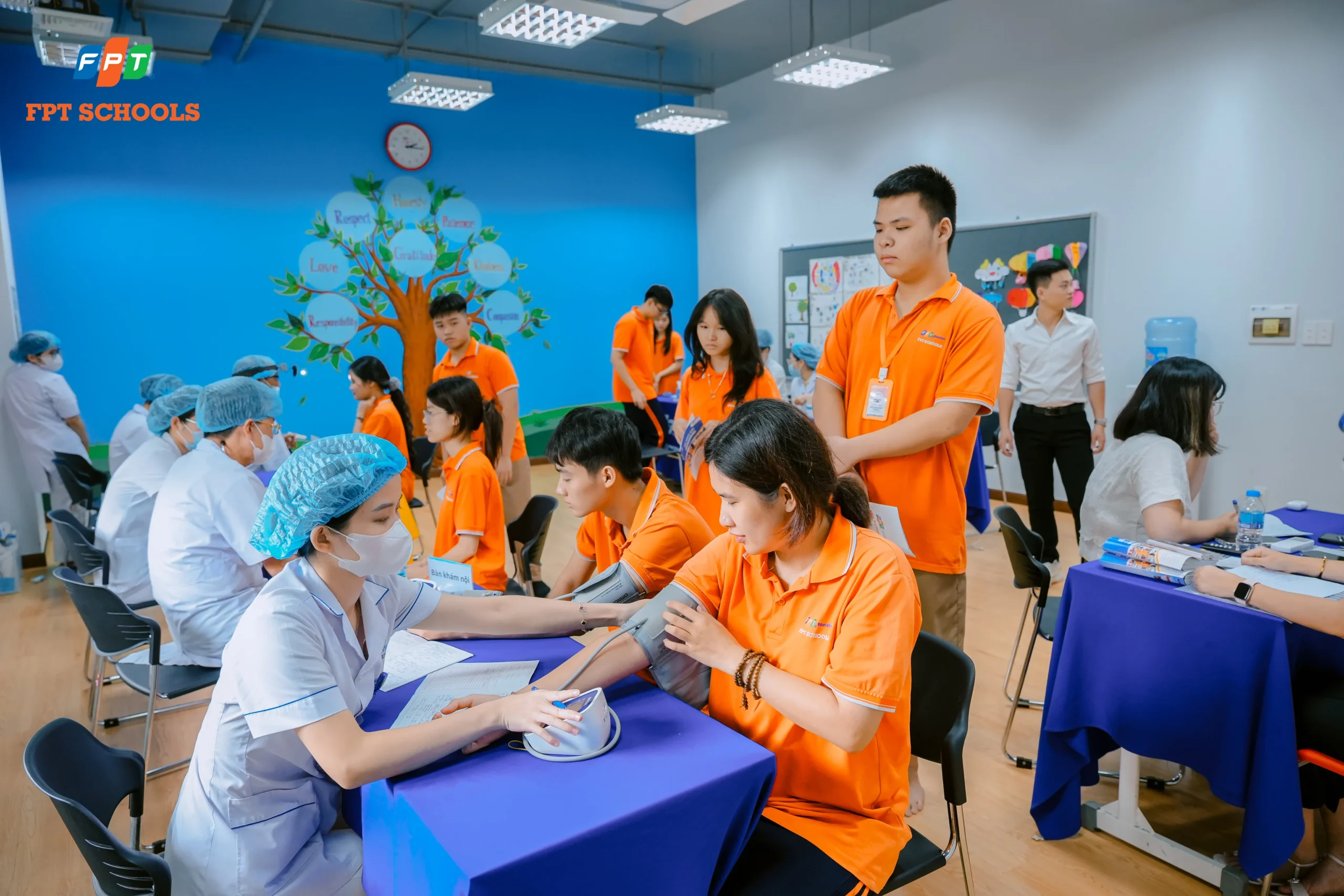 FPT School Thanh Hoá tổ chức khám sức khoẻ đầu năm học 2026-2027 | FPT Schools
