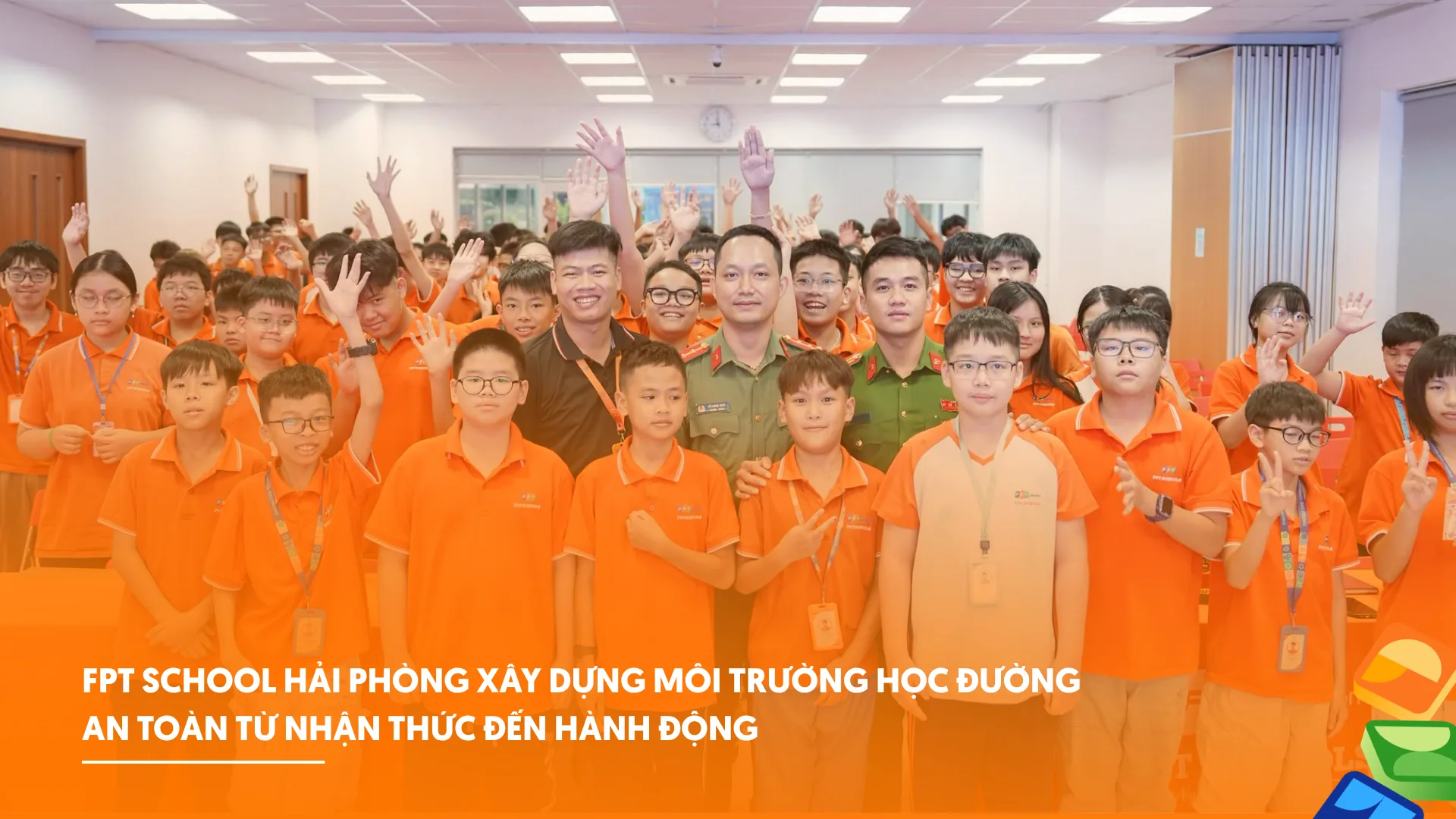Chương trình tuyên truyền an toàn học đường tại FPT School Hải Phòng