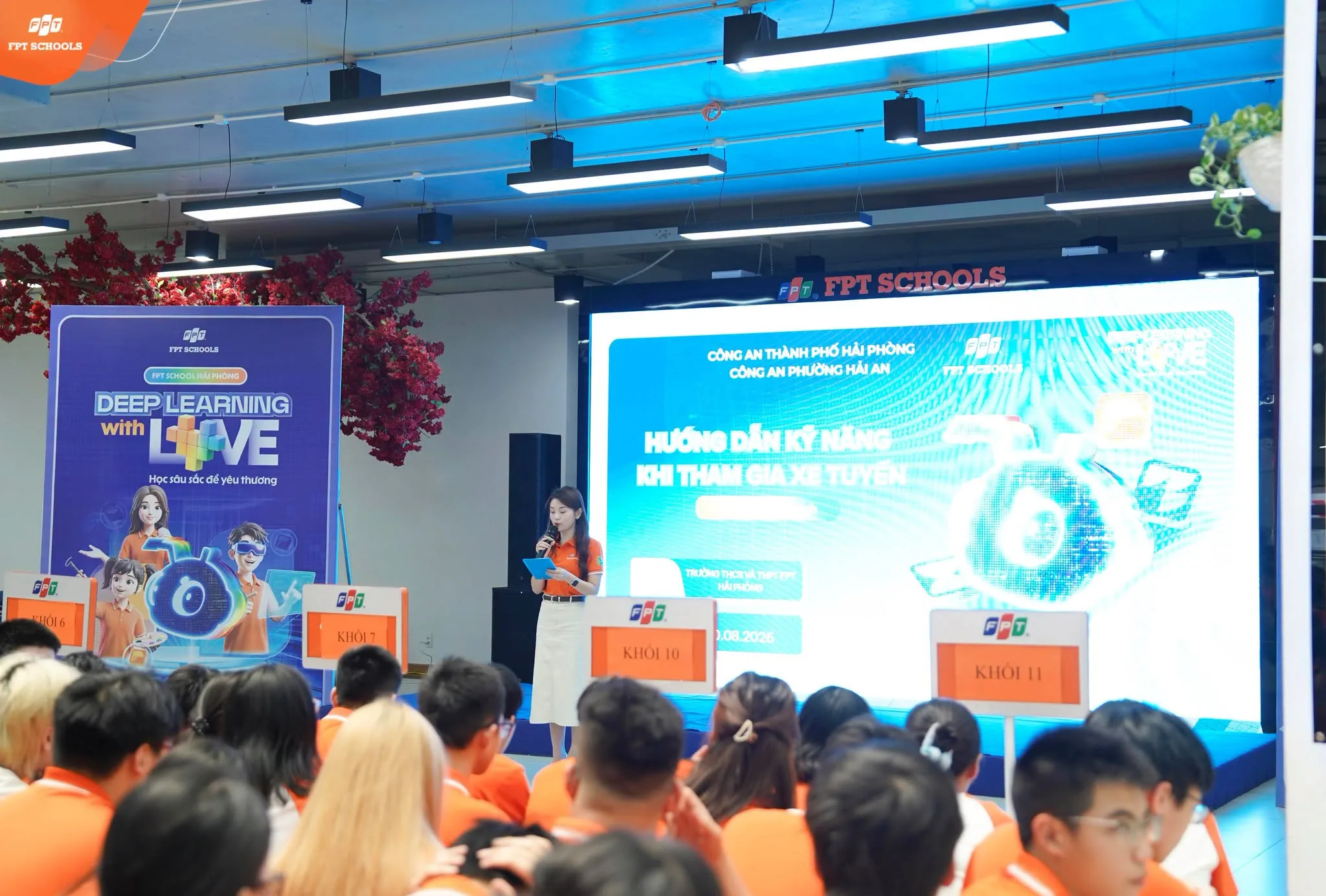 An toàn xe tuyến: FPT School Hải Phòng hướng dẫn kỹ năng cho học sinh | FPT Schools