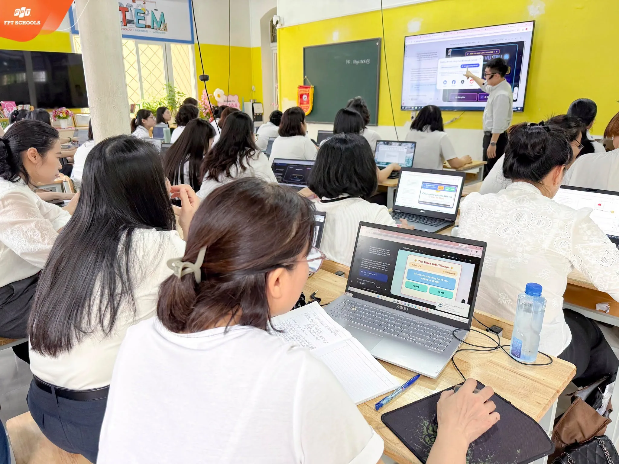 FPT School Hải Phòng đồng hành cùng Trường Tiểu học Nguyễn Tri Phương ứng dụng AI trong giáo dục | FPT Schools