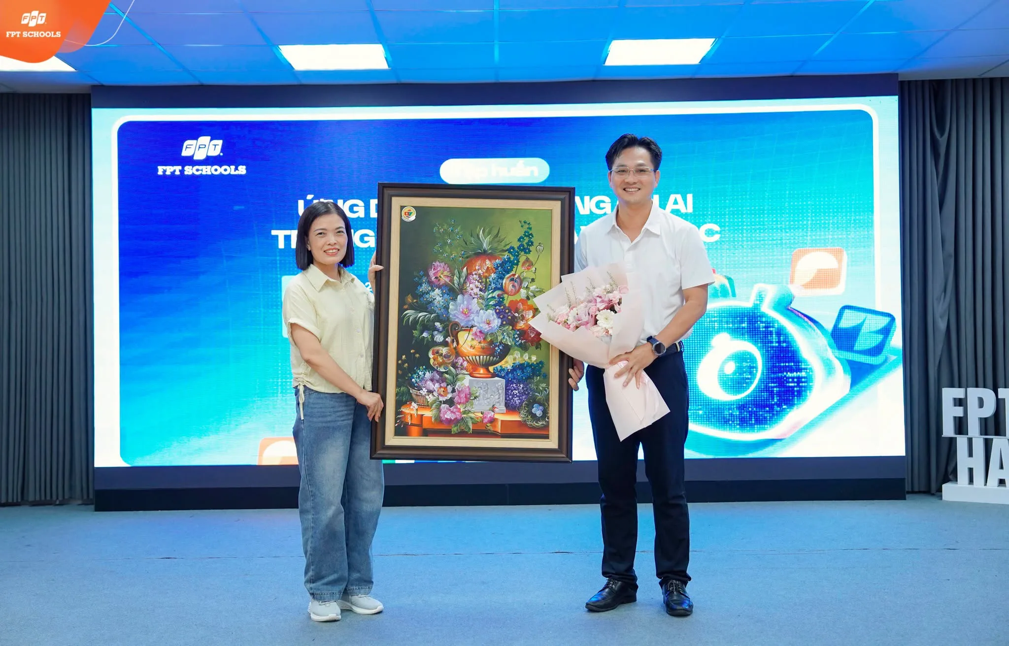 FPT School Hải Phòng mong muốn lan toả tinh thần học tập qua buổi tập huấn Ứng dụng AI