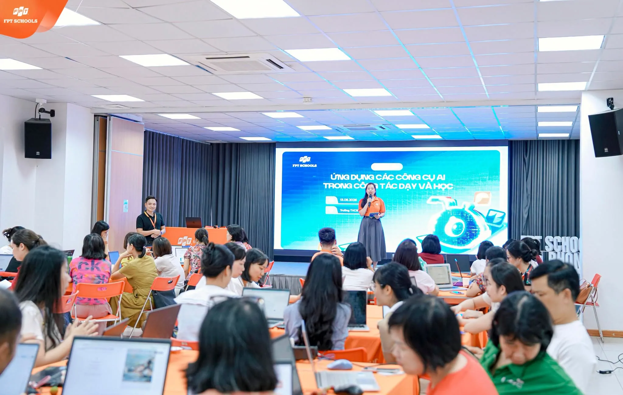 Ứng dụng AI trong dạy và học: FPT School Hải Phòng đồng hành cùng Trường Tiểu học Quang Trung | FPT Schools