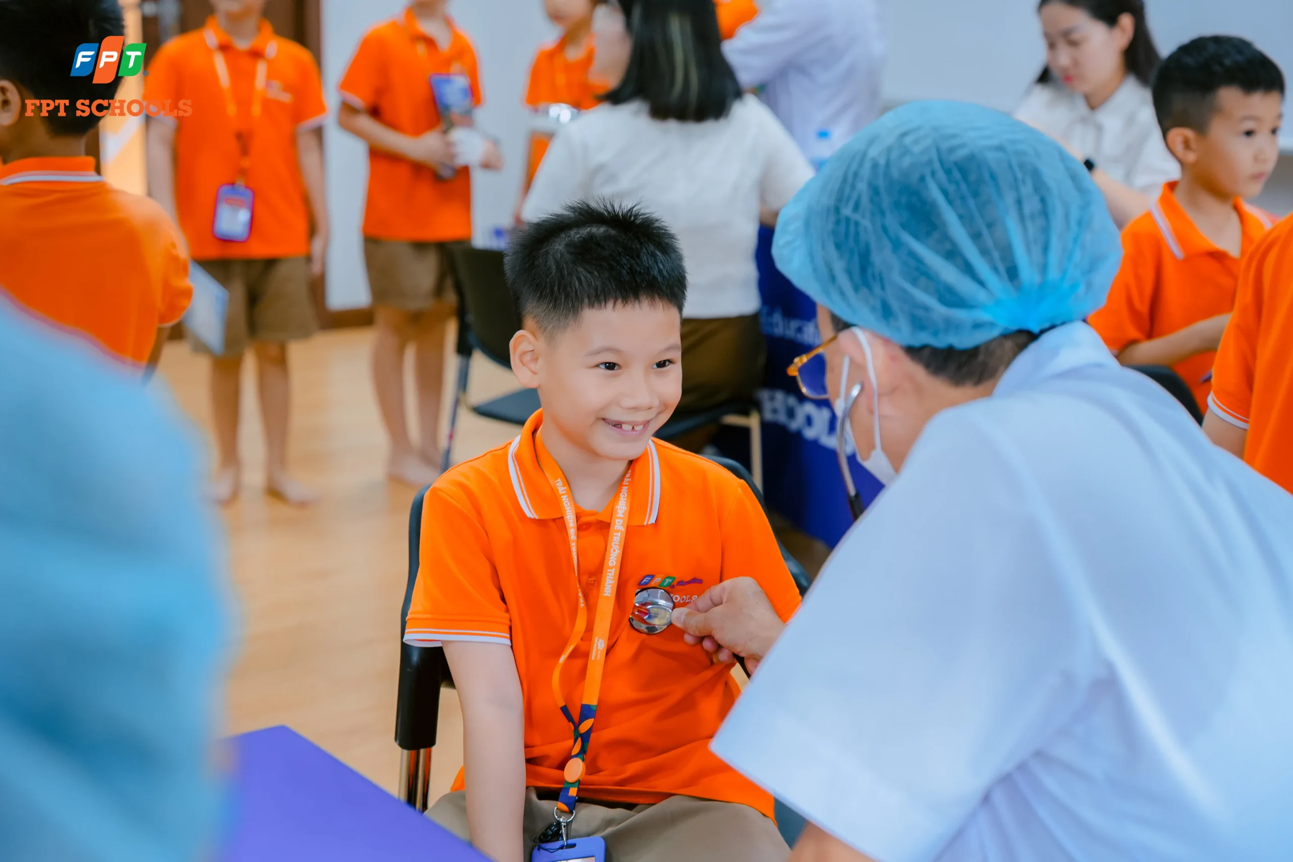 Học sinh FPT School Thanh Hoá tham gia khá sức khoẻ đầu năm học