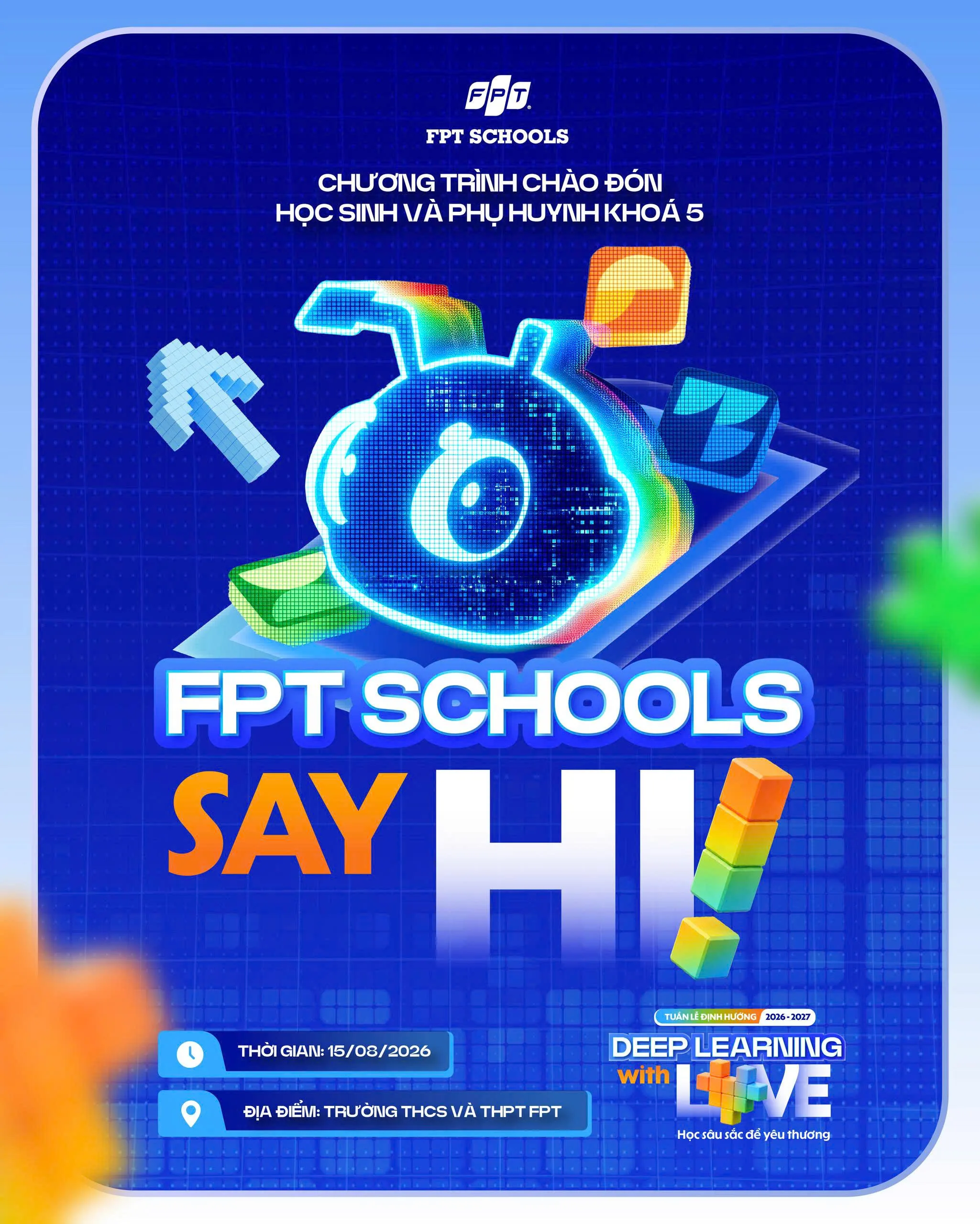 FPT Schools Say Hi chào đón tân học sinh Khóa 5 FPT School Hải Phòng