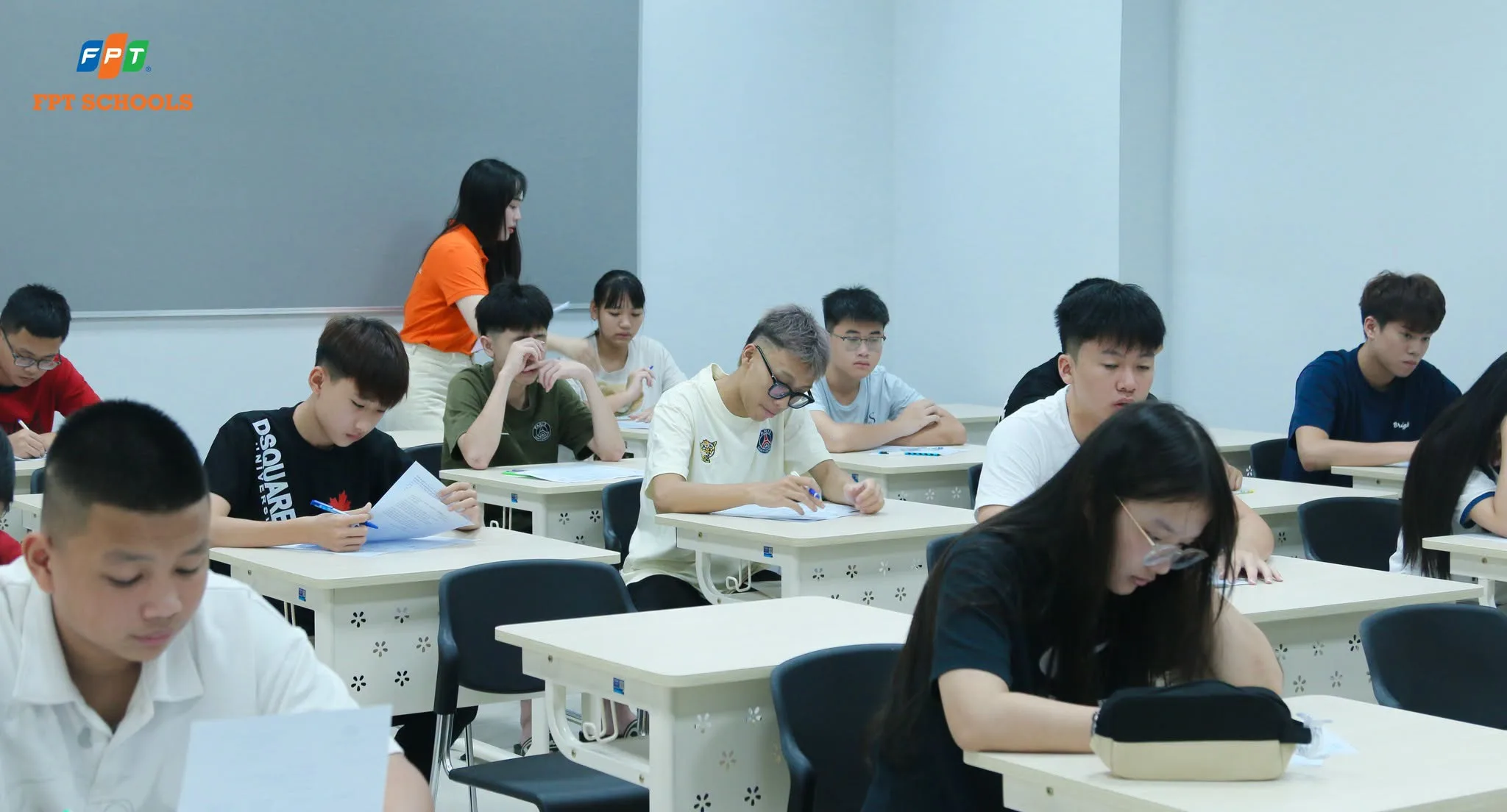 Học sinh khoá 1 FPT School Vinh hoàn thành đánh giá năng lực Tiếng Anh đầu năm | FPT Schools