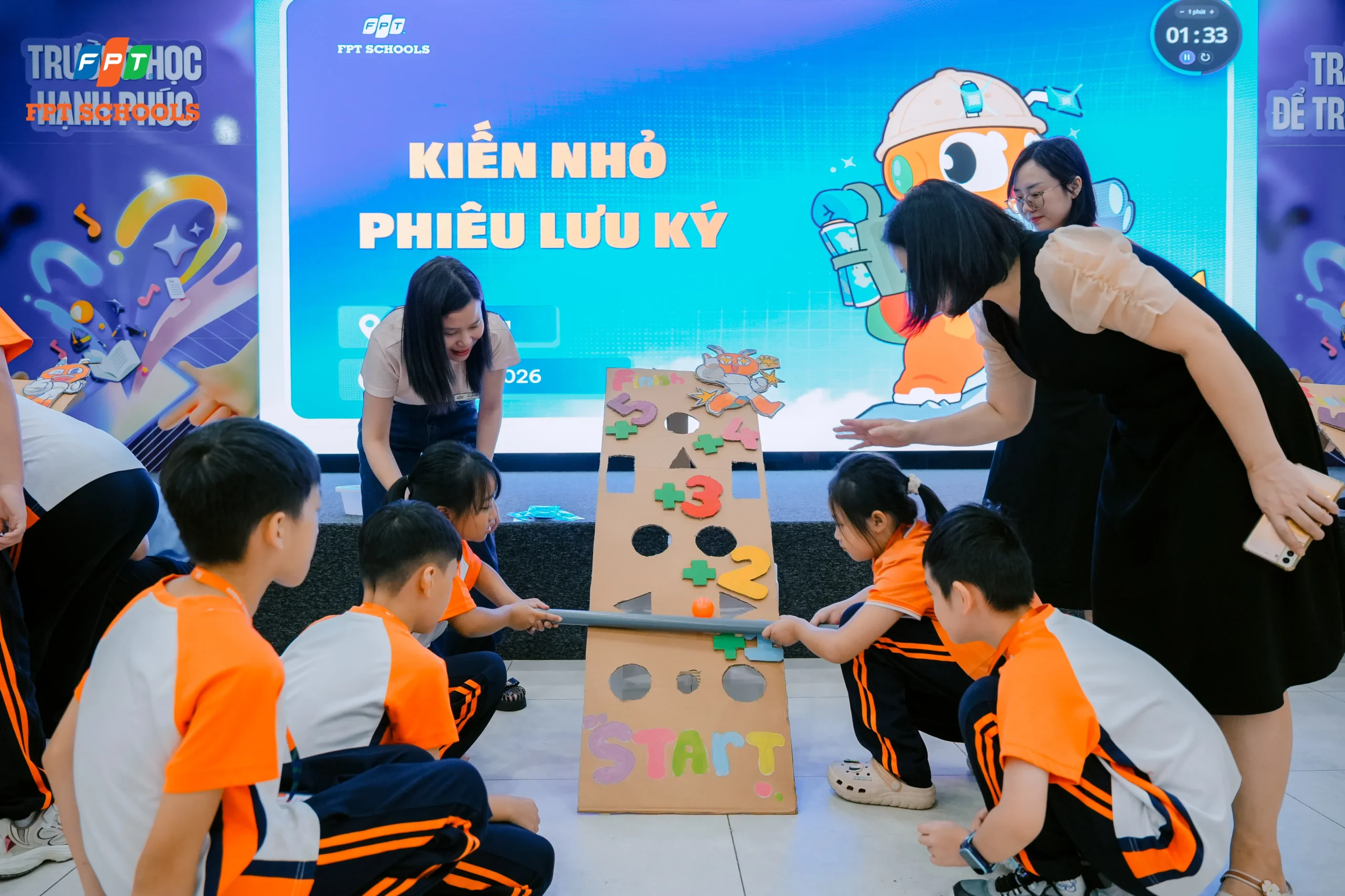 Đàn Kiến nhỏ Nhà F Thanh Hóa bật mode phiêu lưu, phá đảo thử thách STEM | FPT Schools
