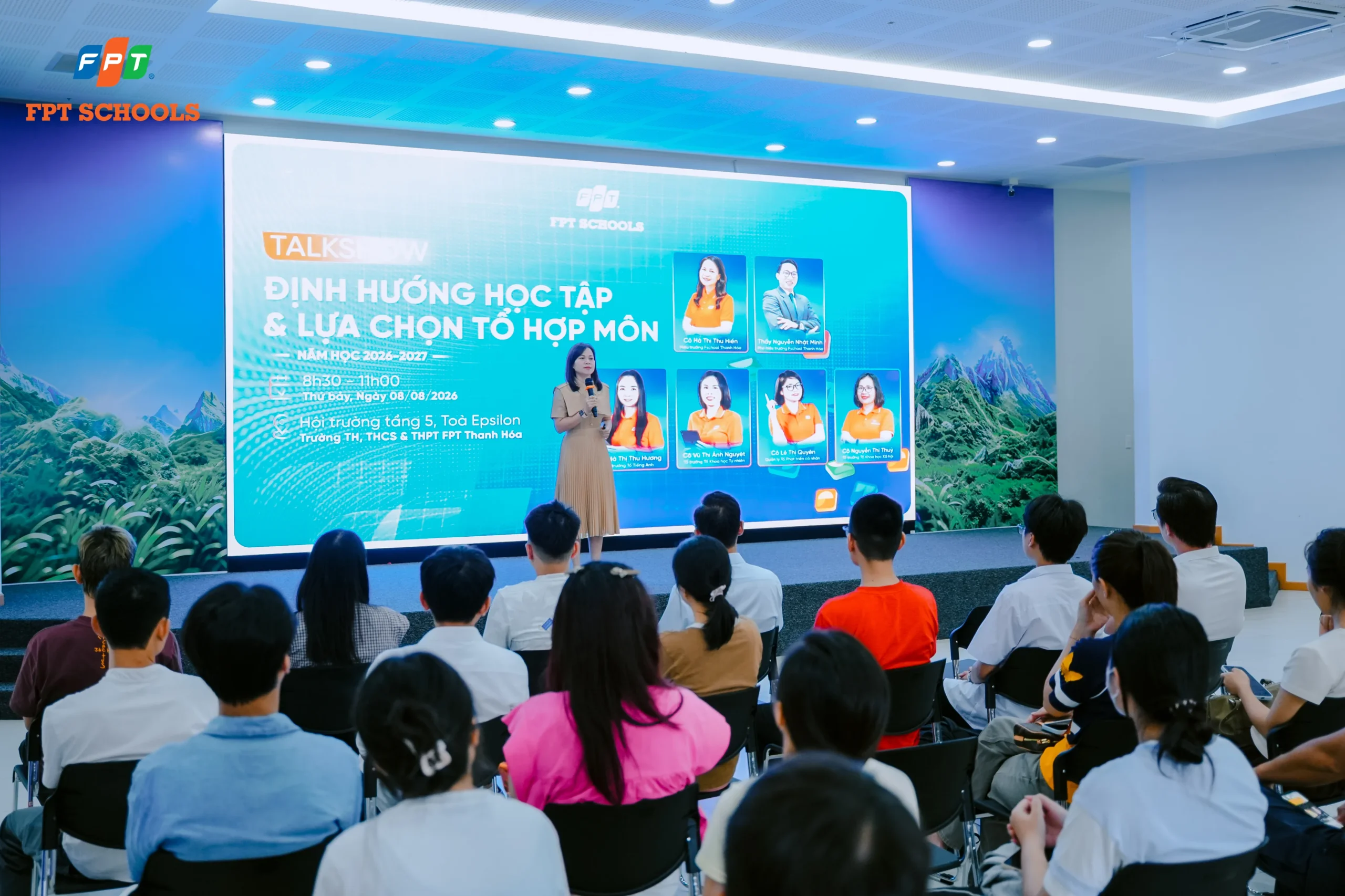 FPT School Thanh Hóa tổ chức Talkshow “Định hướng học tập & Lựa chọn tổ hợp môn” | FPT Schools