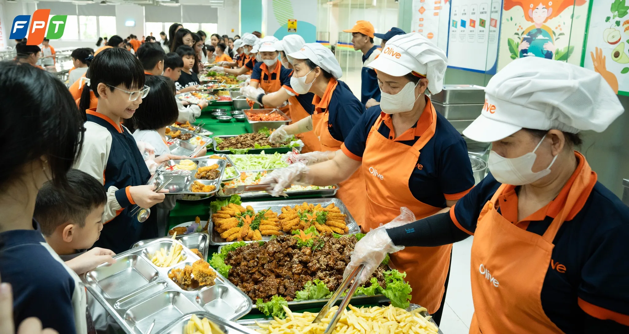 Mô hình bán trú điển hình của trường bán trú tại Hà Nam