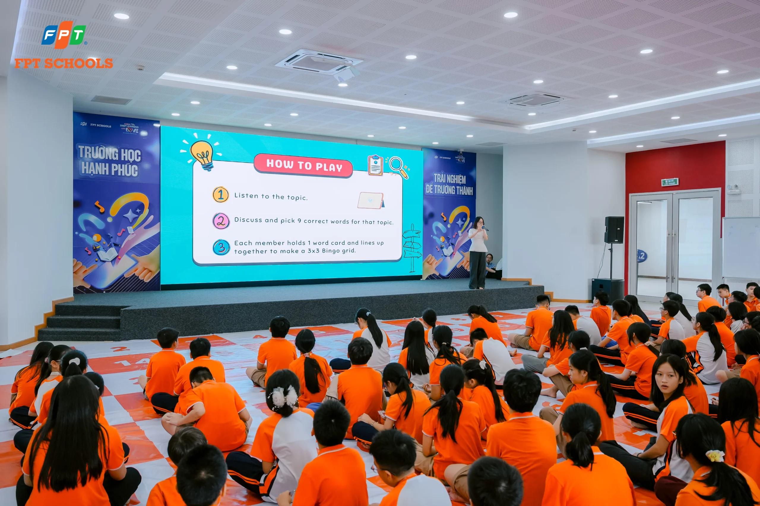 Fschoolers mở khoá trải nghiệm Tiếng Anh - Back to school, game on