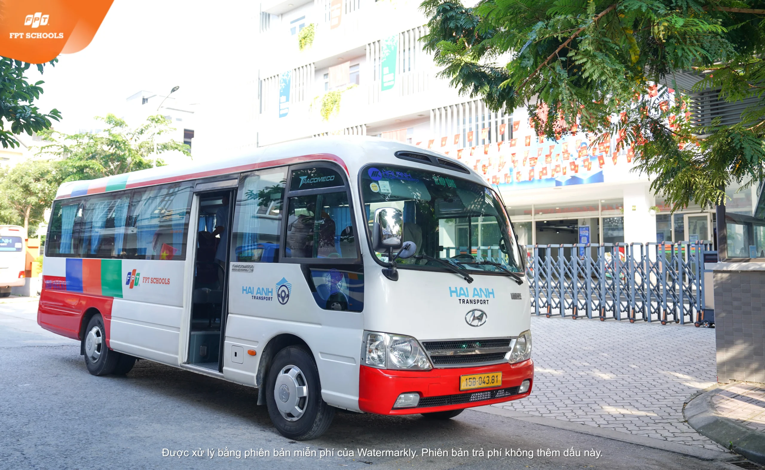 FPT SCHOOL HẢI PHÒNG SẴN SÀNG CHÀO ĐÓN HỌC SINH TRÊN NHỮNG CHUYẾN XE TUYẾN AN TOÀN, CHU ĐÁO | FPT Schools
