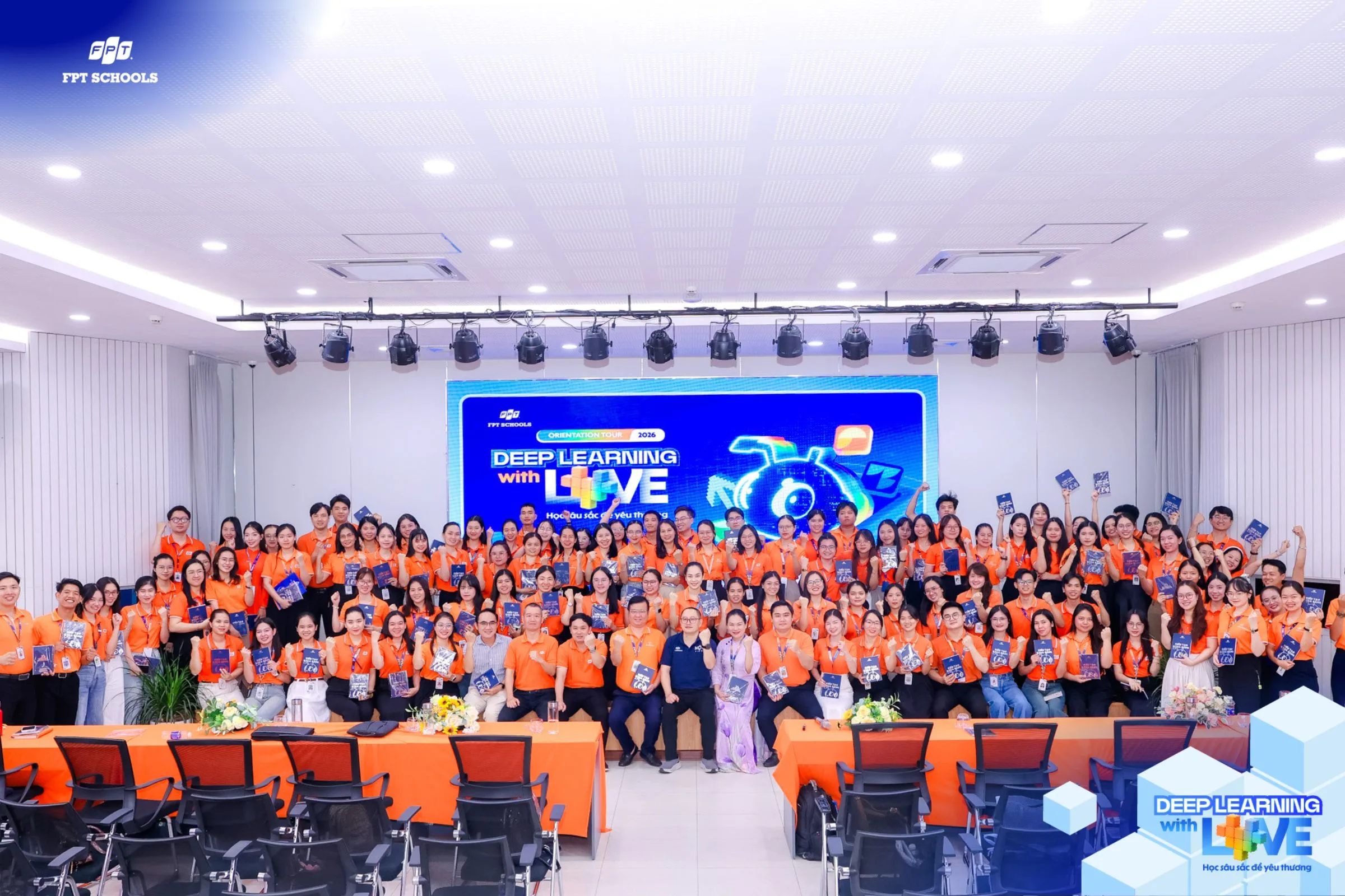 Tiếp nối hành trình Orientation Tour 2026: FPT Schools Huế và Thanh Hóa cùng hòa nhịp Deep Learning with Love | FPT Schools