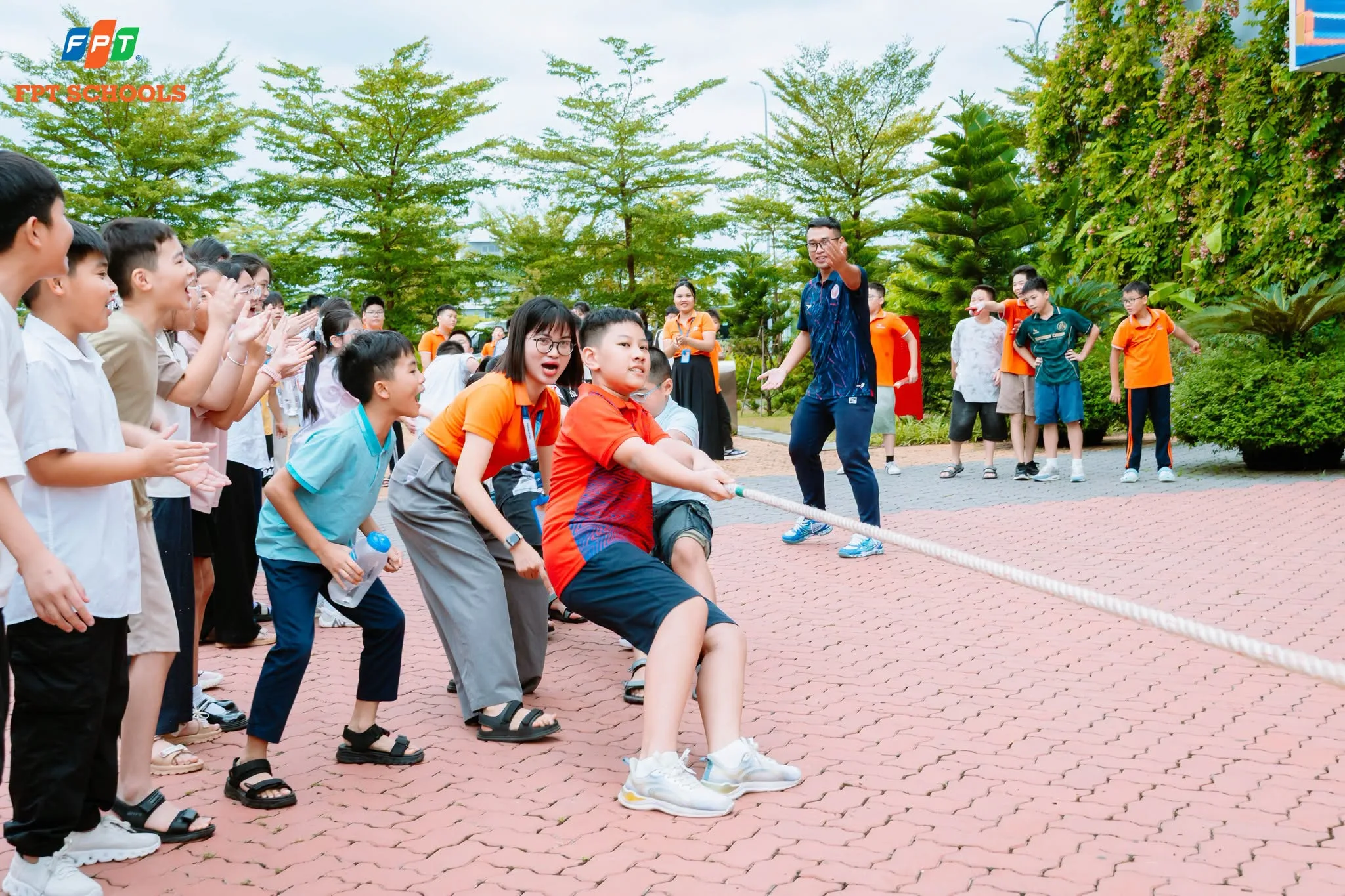 HANALYMPIC 2026: Bùng nổ sức mạnh và tinh thần đồng đội tại nội dung Kéo co - FPT Education HANALYMPIC 2026: Bùng nổ sức mạnh và tinh thần đồng đội tại nội dung Kéo