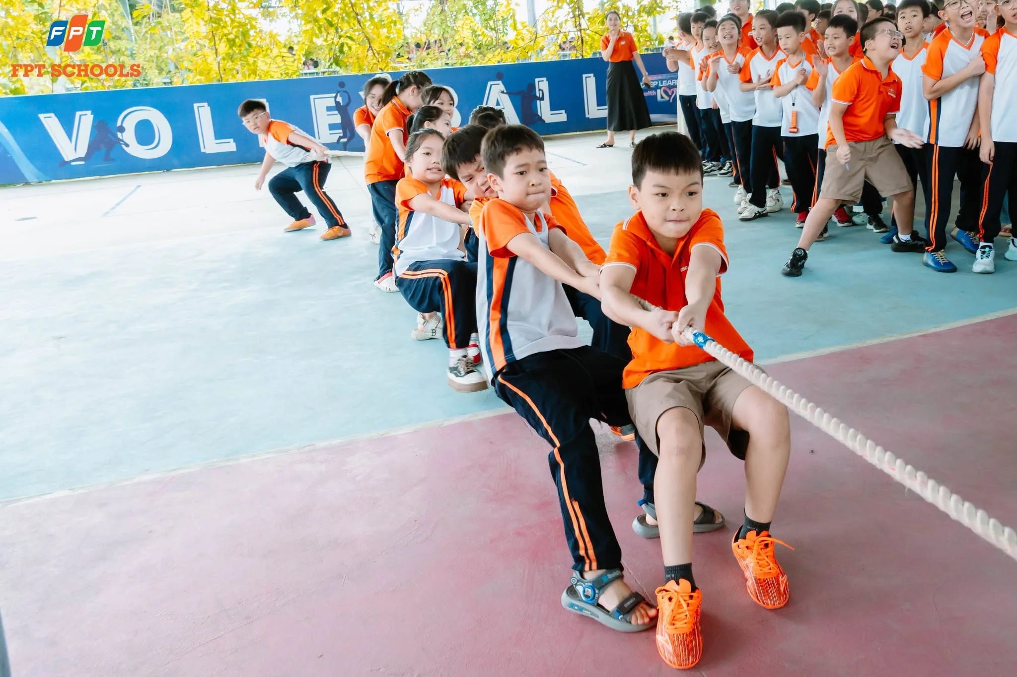 HANALYMPIC 2026: Bùng nổ sức mạnh và tinh thần đồng đội tại nội dung Kéo co - FPT Education HANALYMPIC 2026: Bùng nổ sức mạnh và tinh thần đồng đội tại nội dung Kéo co | FPT Schools