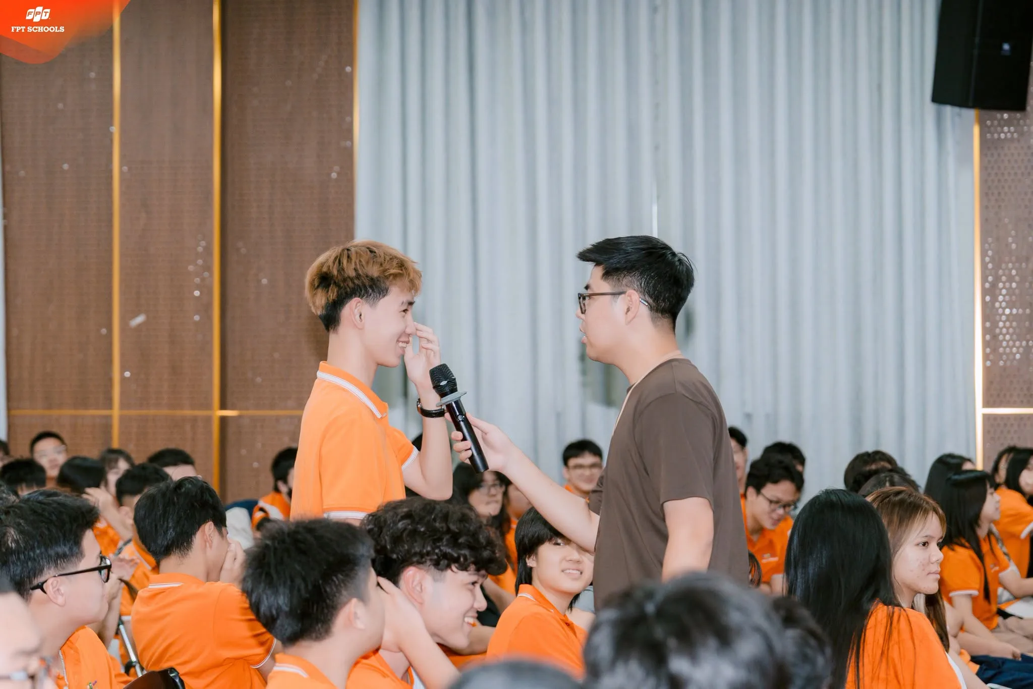 FSchooler Tây Hà Nội tương tác sôi nổi trong buổi Định hướng An toàn xe tuyến