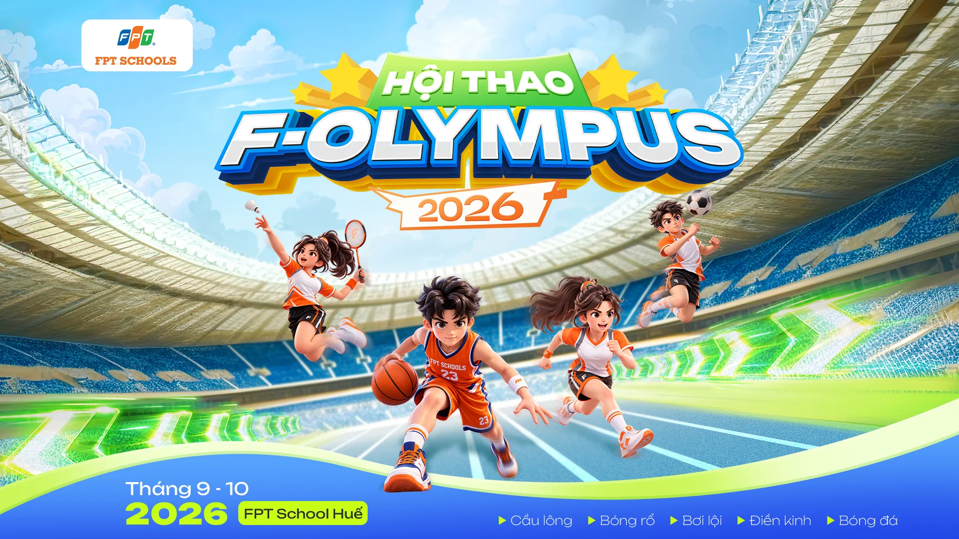 Hội thao F Olympus FSC Huế