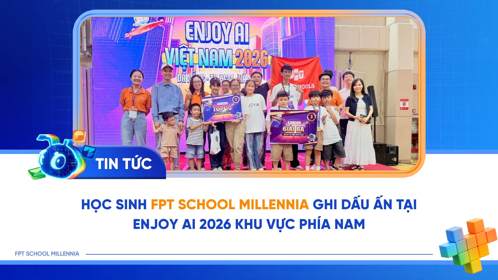 FPT School Millennia tham gia Enjoy AI 2026